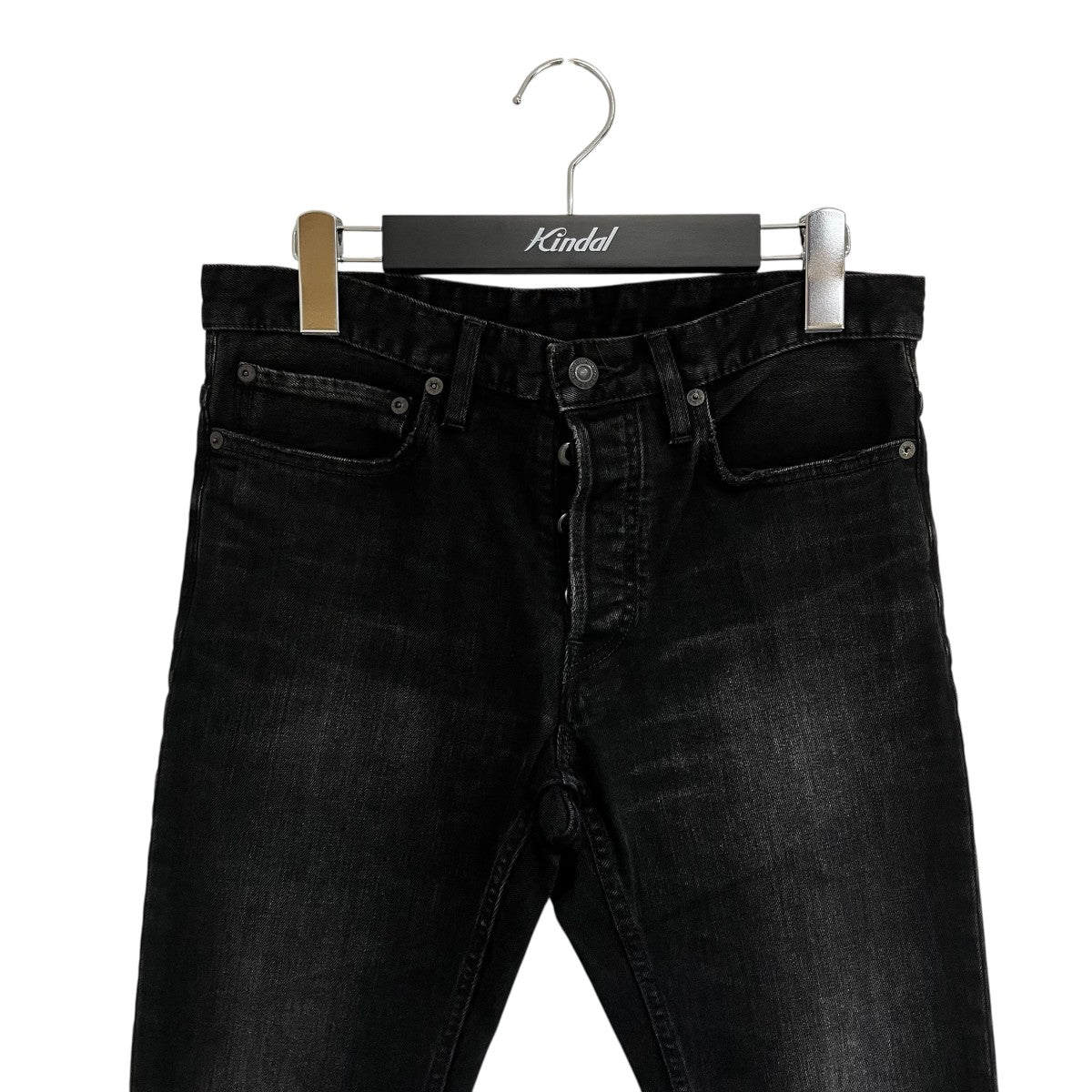 S．Slim STR 5pocketダメージ加工スキニーデニムパンツFPK107NNGC-93-302-2