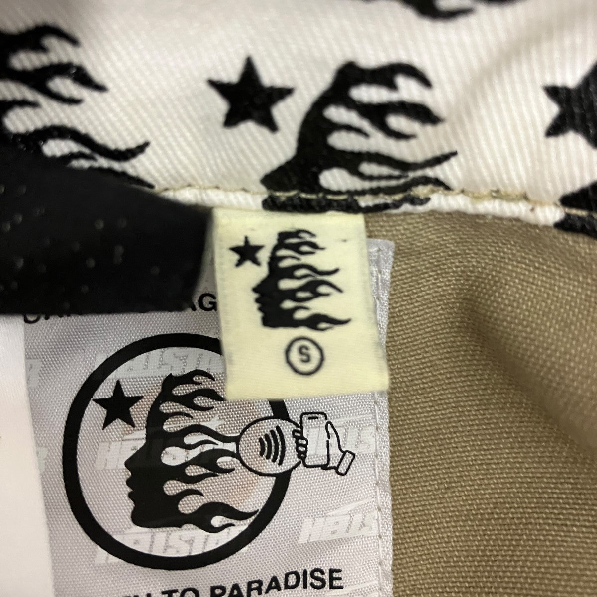 HELLSTAR 26SSトライバルペイントチノパンHSSS26PT3-BRN TRIBAL AIRBRUSHED PANTS 古着・中古-6枚目のアイテム画像