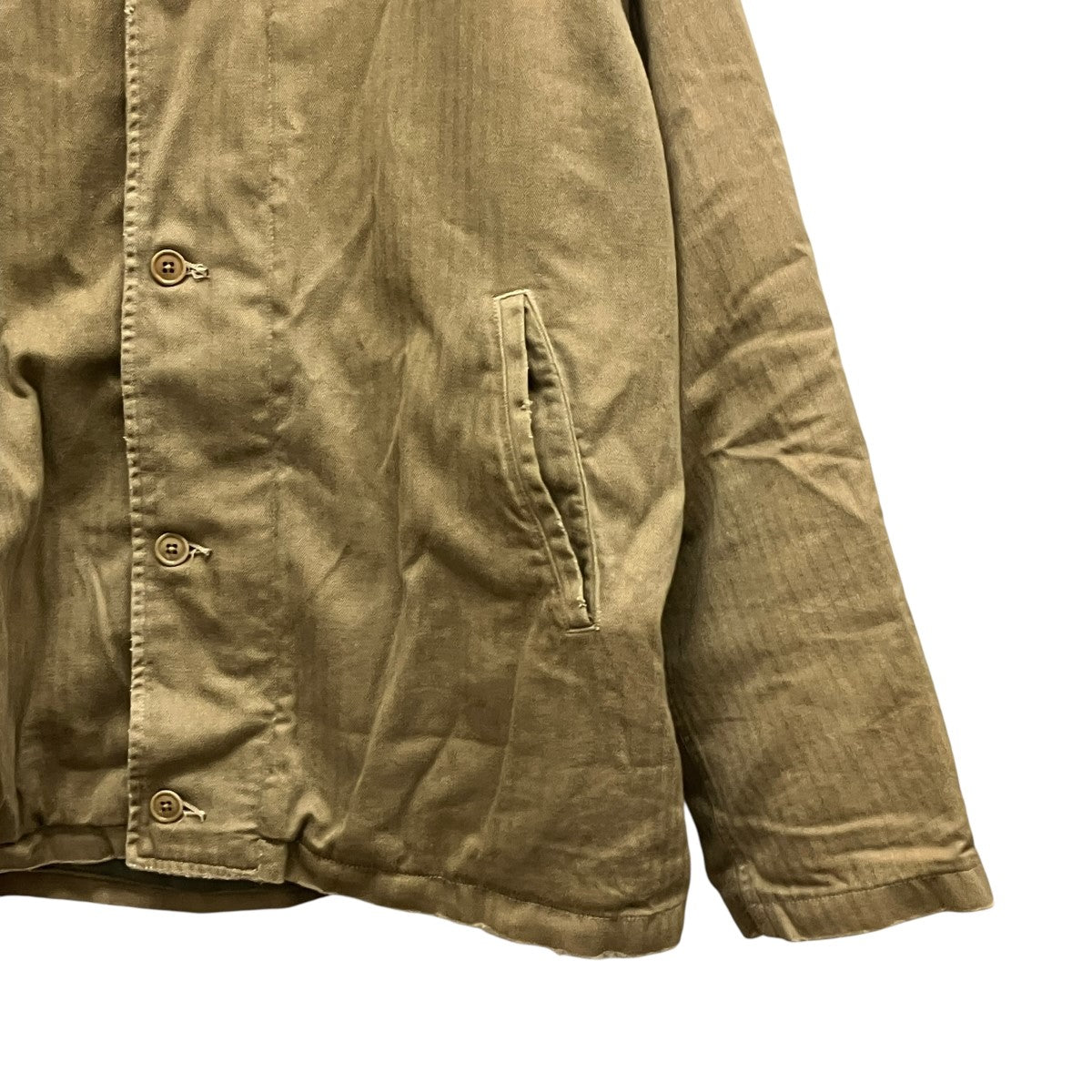 A．PRESSE Vintage US NAVY N-4 Deck Jacketデッキジャケット 古着・中古-5枚目のアイテム画像