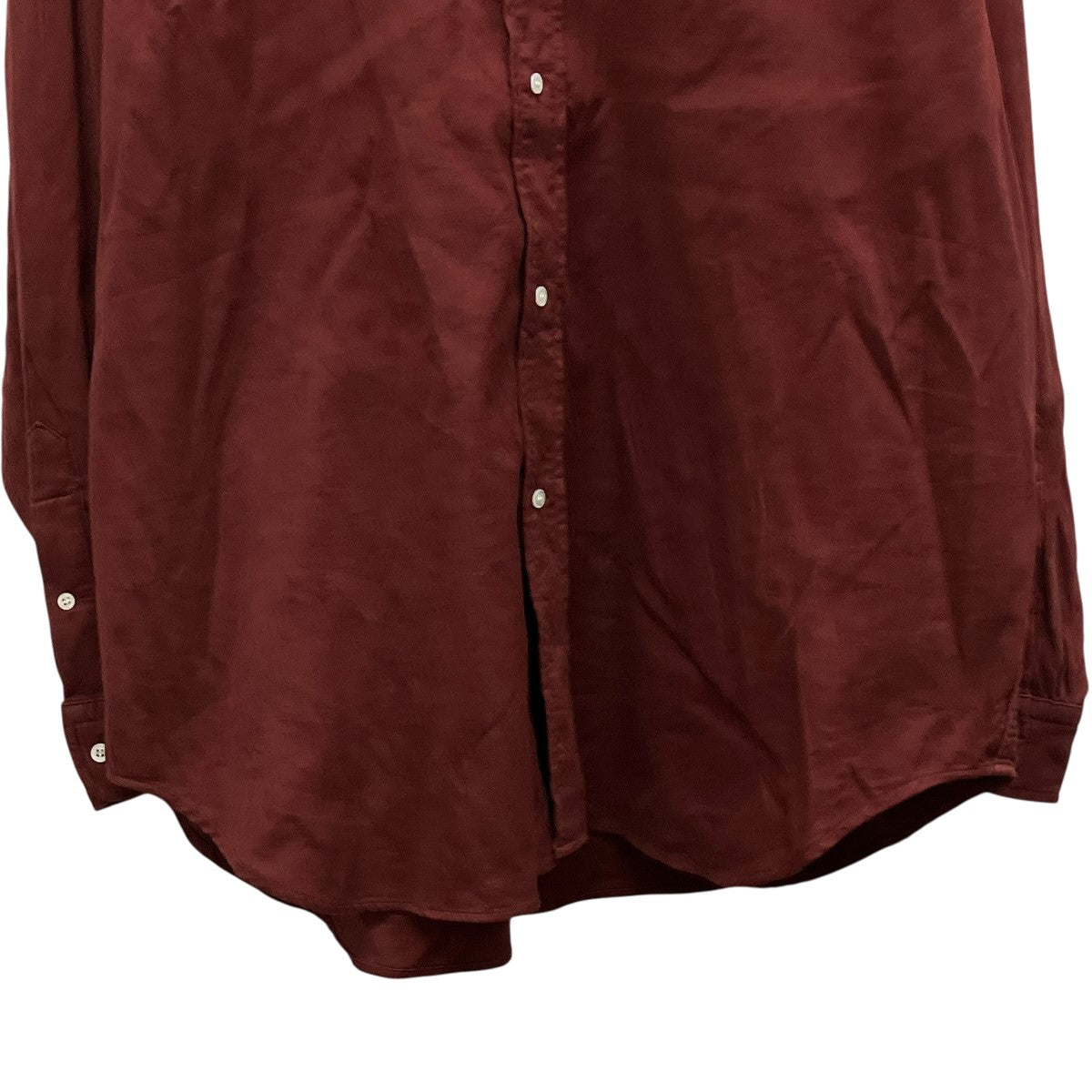 A．PRESSE Double Weave Twill Regular Collar Shirtsダブルツイルシャツ 古着・中古-4枚目のアイテム画像