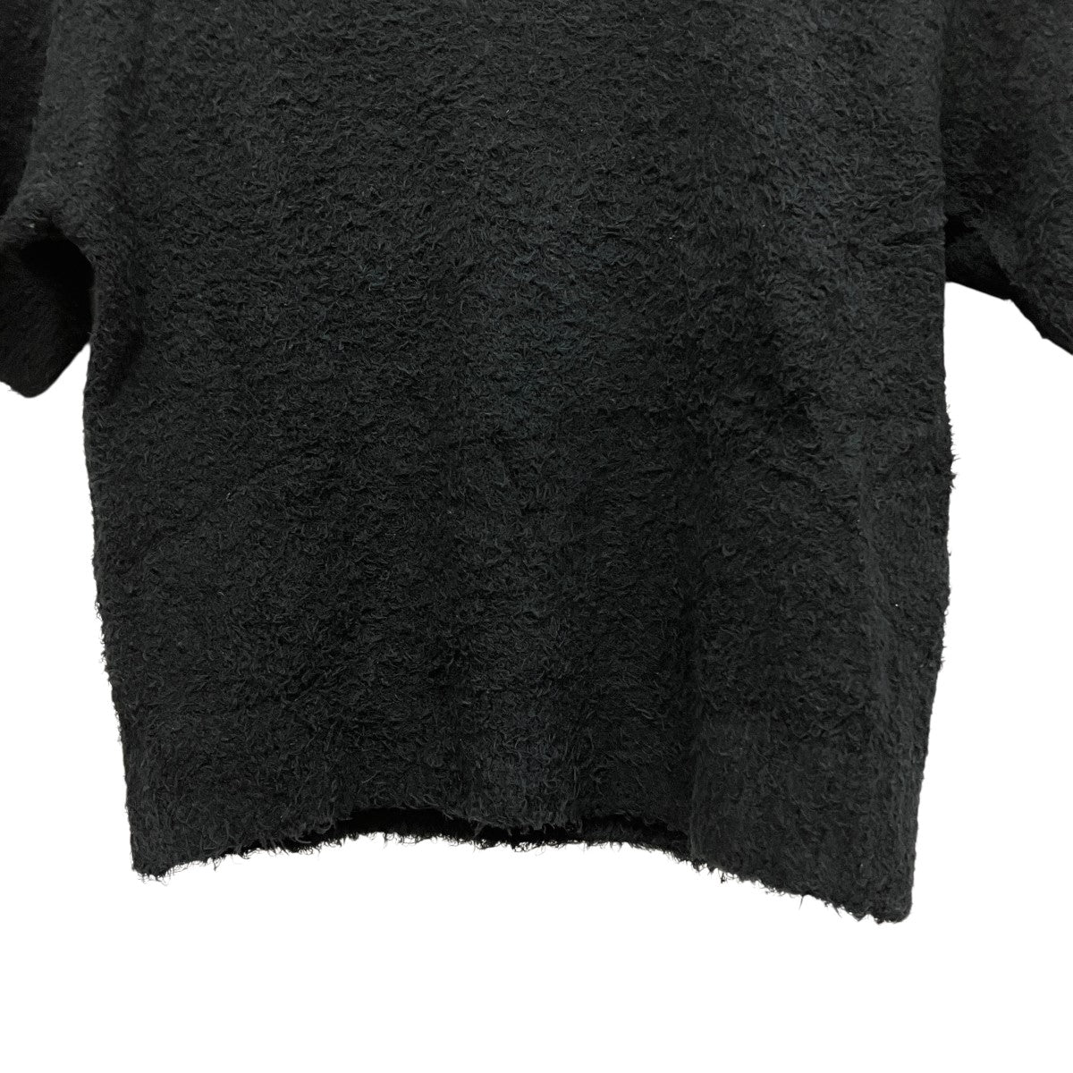 AURALEE COTTON LINEN CUT SHAGGY KNIT TEEニットTシャツA22ST04FL 古着・中古-4枚目のアイテム画像