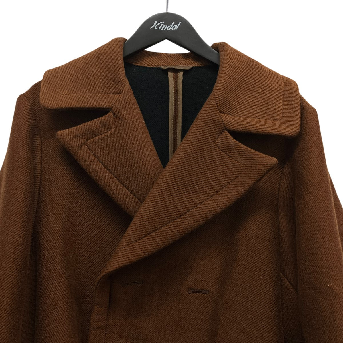 Maison MIHARA YASUHIRO ビッグバックルダブルチェスターコート91031312 古着・中古-3枚目のアイテム画像