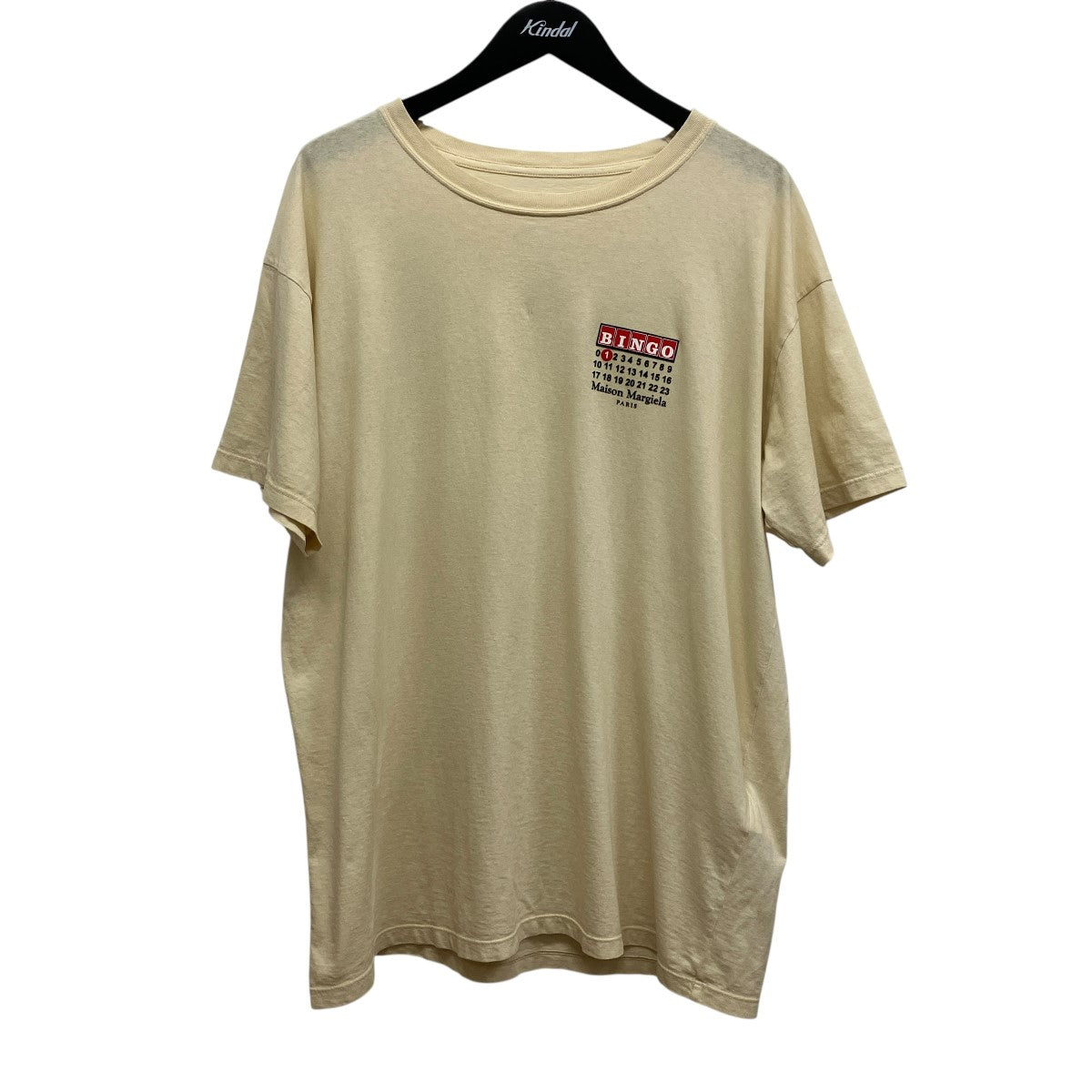 Maison Margiela1 10 25AWナンバリンググラフィックプリントTシャツS51GC0537 古着・中古-1枚目のアイテム画像