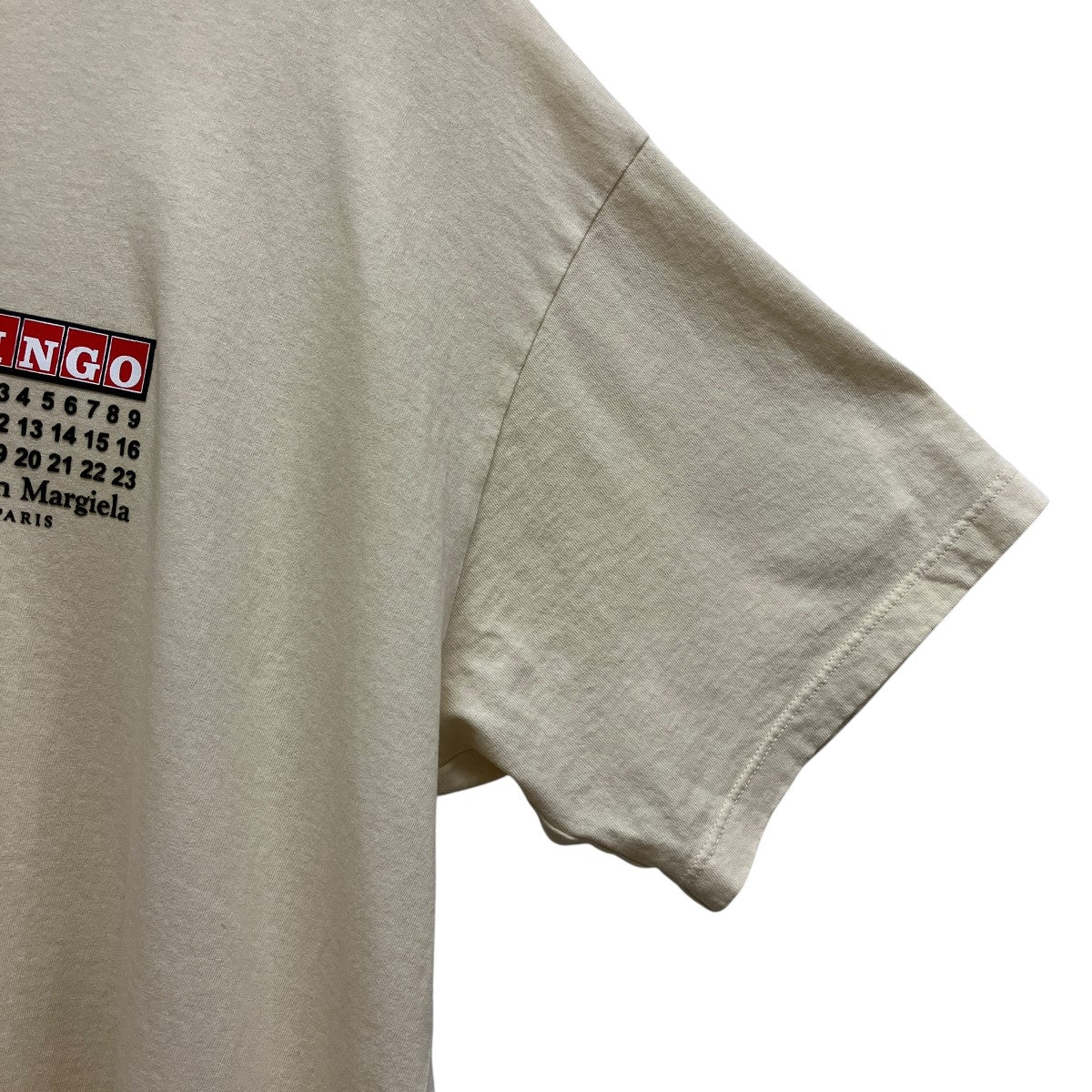 Maison Margiela1 10 25AWナンバリンググラフィックプリントTシャツS51GC0537 古着・中古-5枚目のアイテム画像