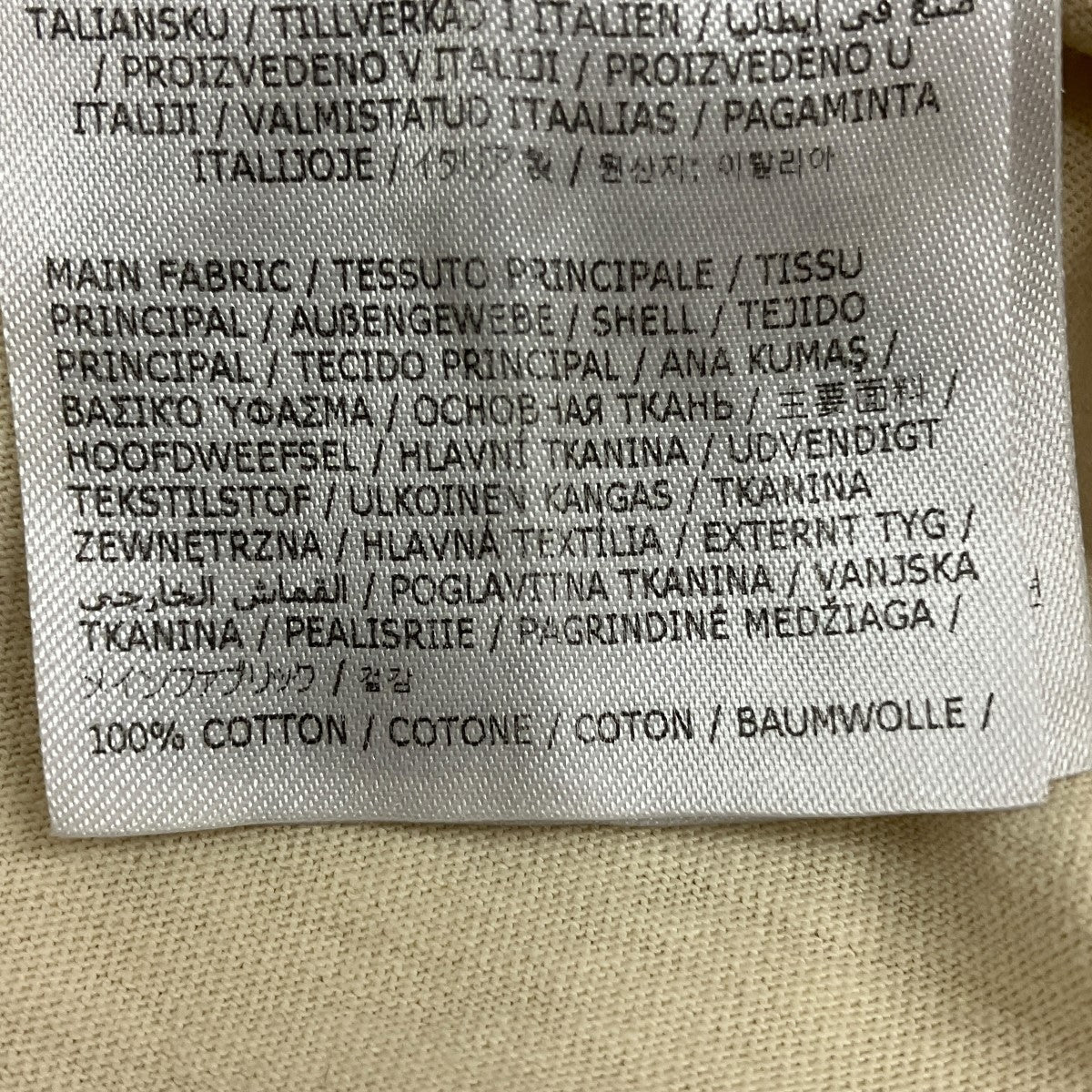 Maison Margiela1 10 25AWナンバリンググラフィックプリントTシャツS51GC0537 古着・中古-7枚目のアイテム画像