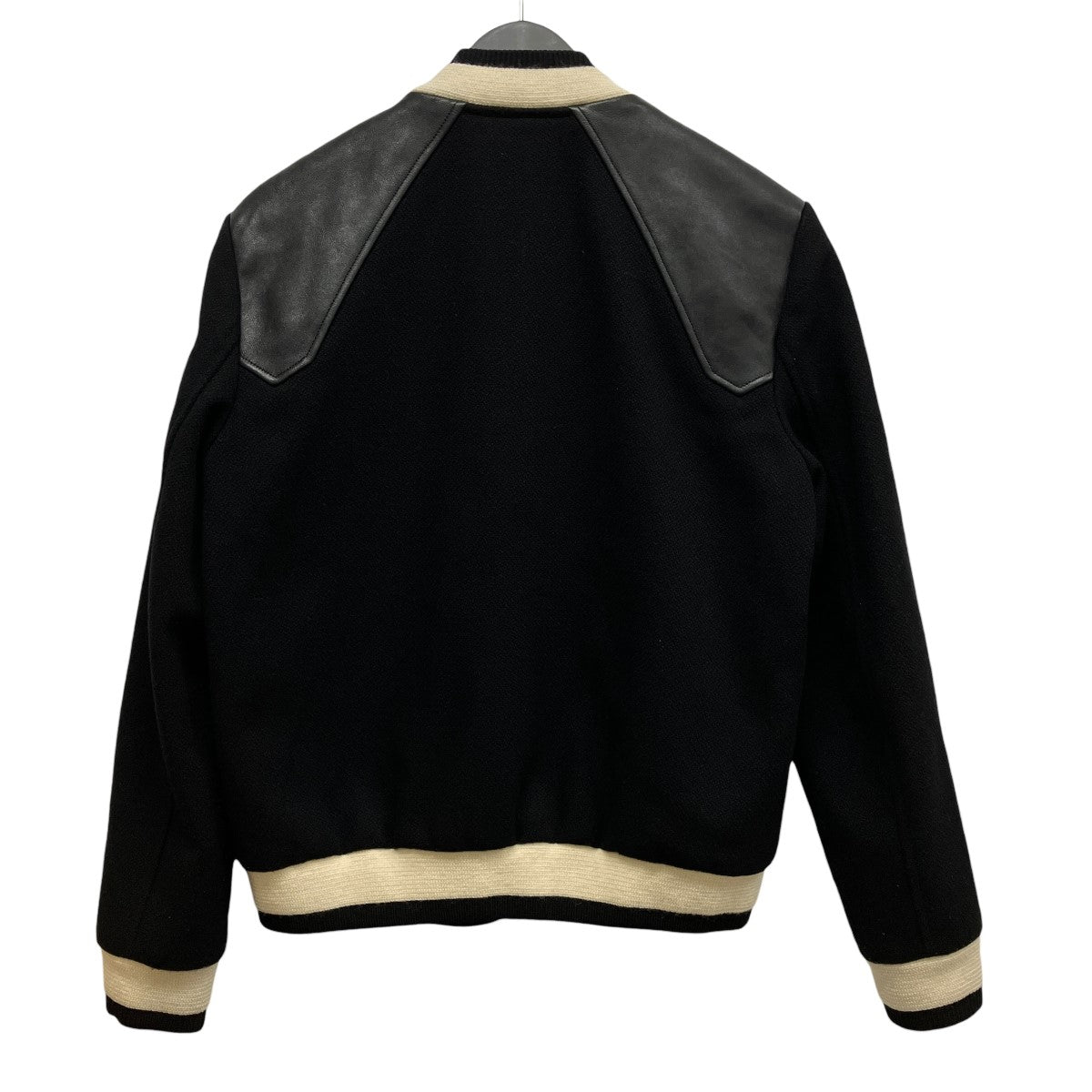 Saint Laurent Paris レザーショルダーテディジャケット583970 Y180W 古着・中古-2枚目のアイテム画像
