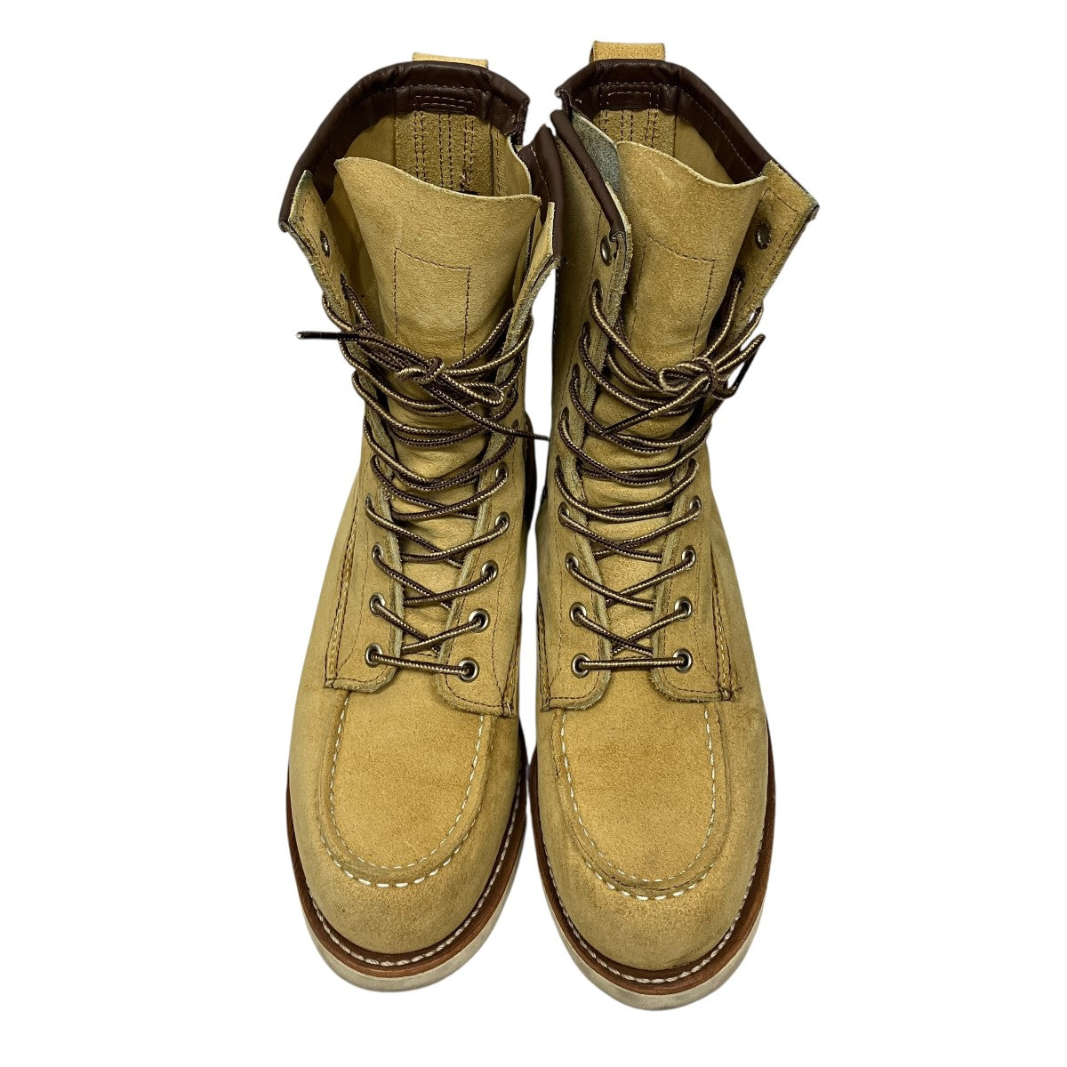 HUMAN MADE×RED WING 8Inch Mocサイドジップレースアップブーツ4669 古着・中古-2枚目のアイテム画像