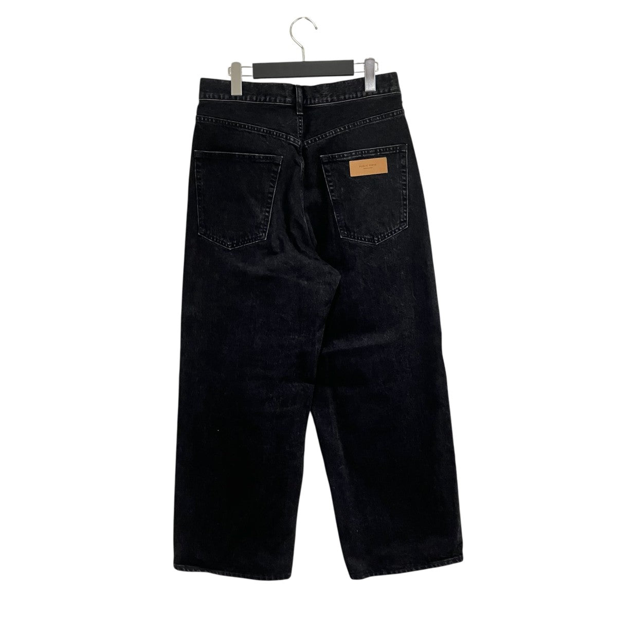 PUBLIC DENIMワイドデニムパンツ154240014