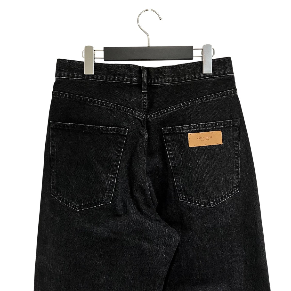 PUBLIC DENIMワイドデニムパンツ154240014