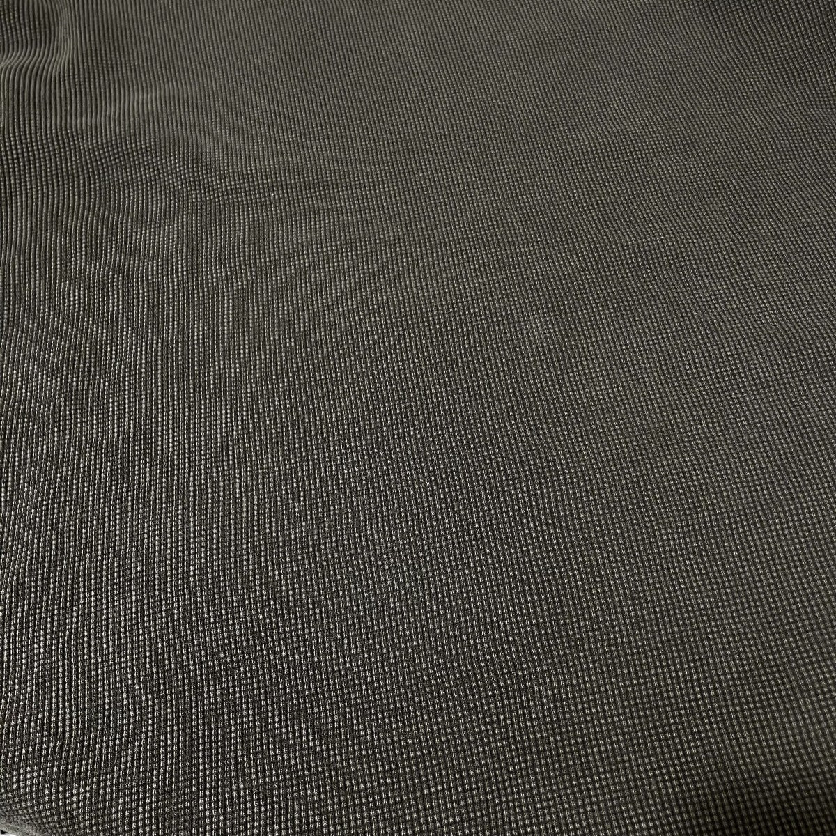 26SS18G Garment Dye Waffle - CHARCOAL PIGMENTワッフル長袖TシャツMJ26S-008