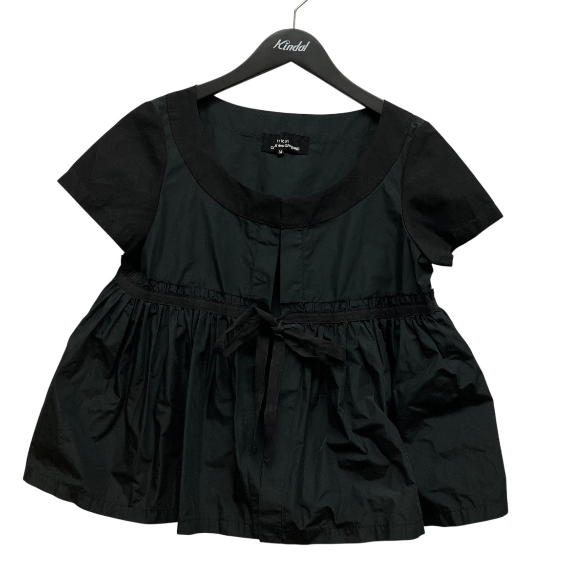 tricot COMME des GARCONS 07SSショートスリーブブラウスTS-B010 古着・中古-1枚目のアイテム画像