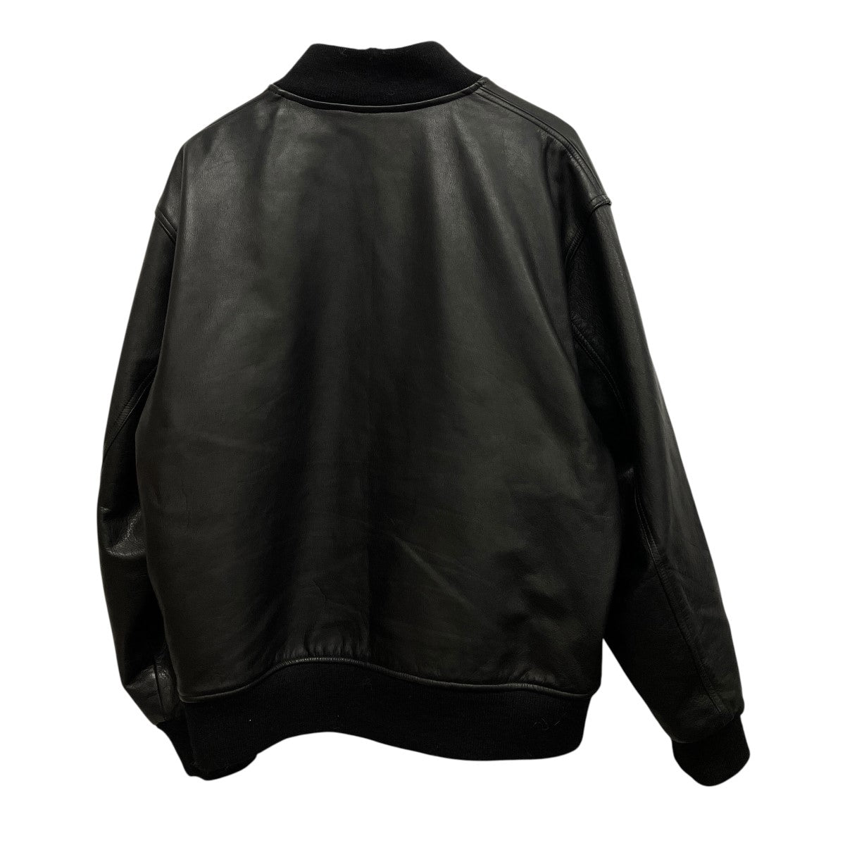 WACKO MARIA 24SSLEATHER VARSITY JACKETレザーバーシティジャケット 古着・中古-2枚目のアイテム画像