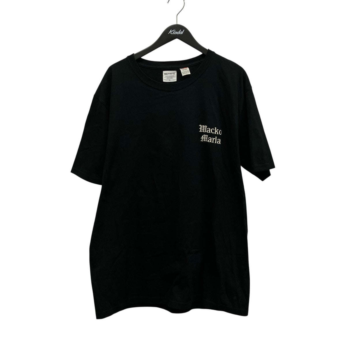 WACKO MARIA ロゴ刺しゅうTシャツ 古着・中古-1枚目のアイテム画像