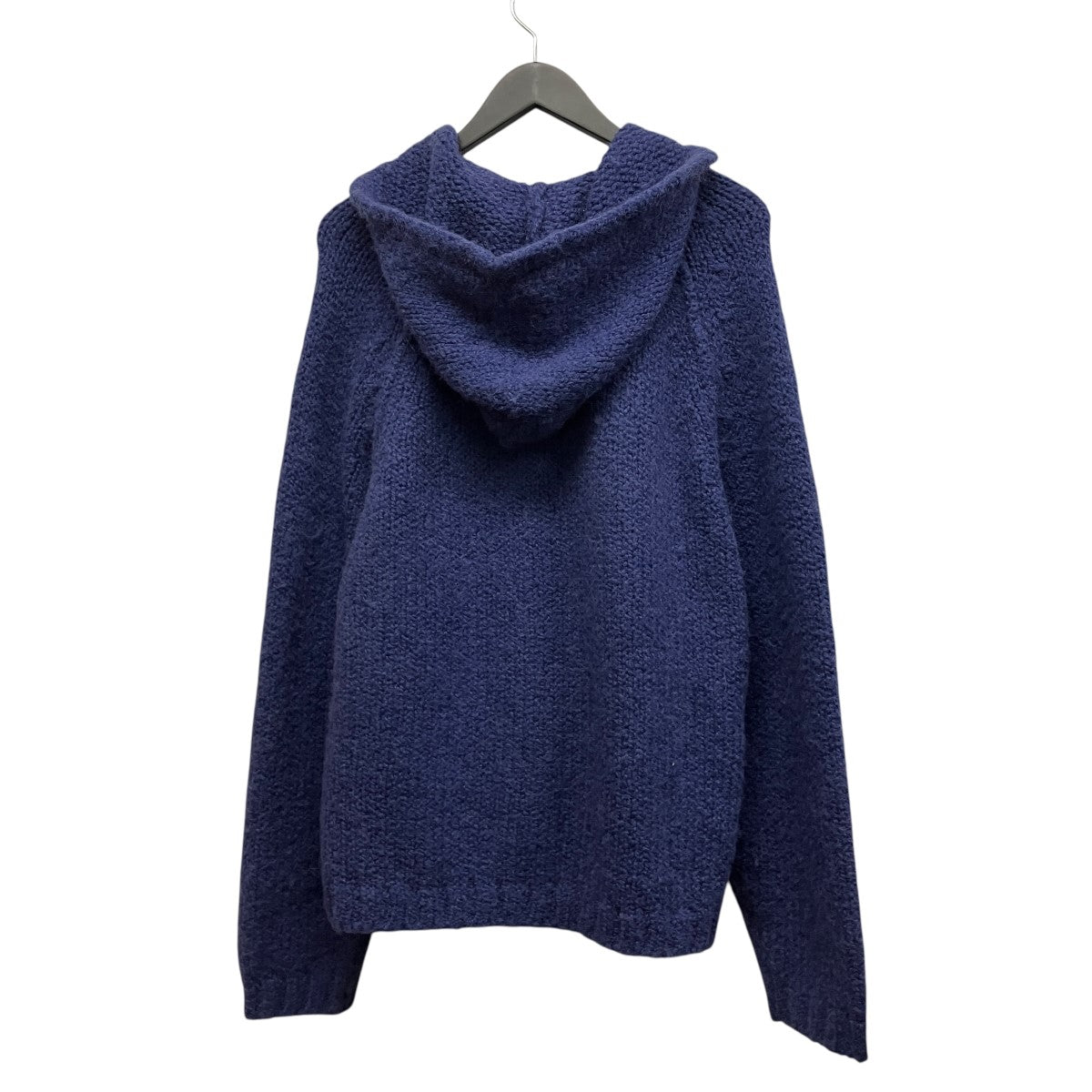 stussy CHUNKY KNIT ZIP HOODIEチャンキーニットZIP UPパーカー 古着・中古-2枚目のアイテム画像