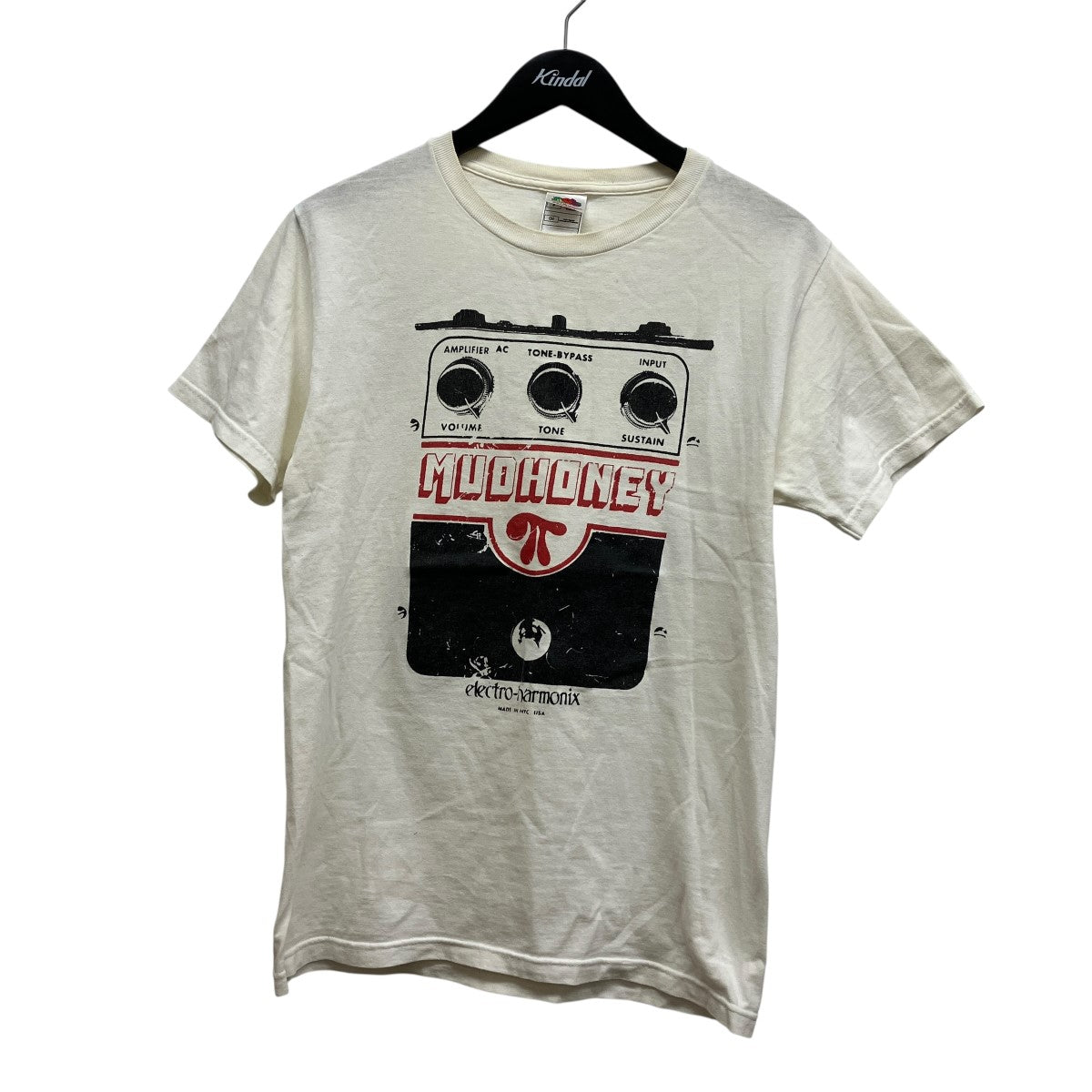 FRUIT OF THE LOOM MUDHONEY Electro-HarmonixプリントTシャツ 古着・中古-1枚目のアイテム画像