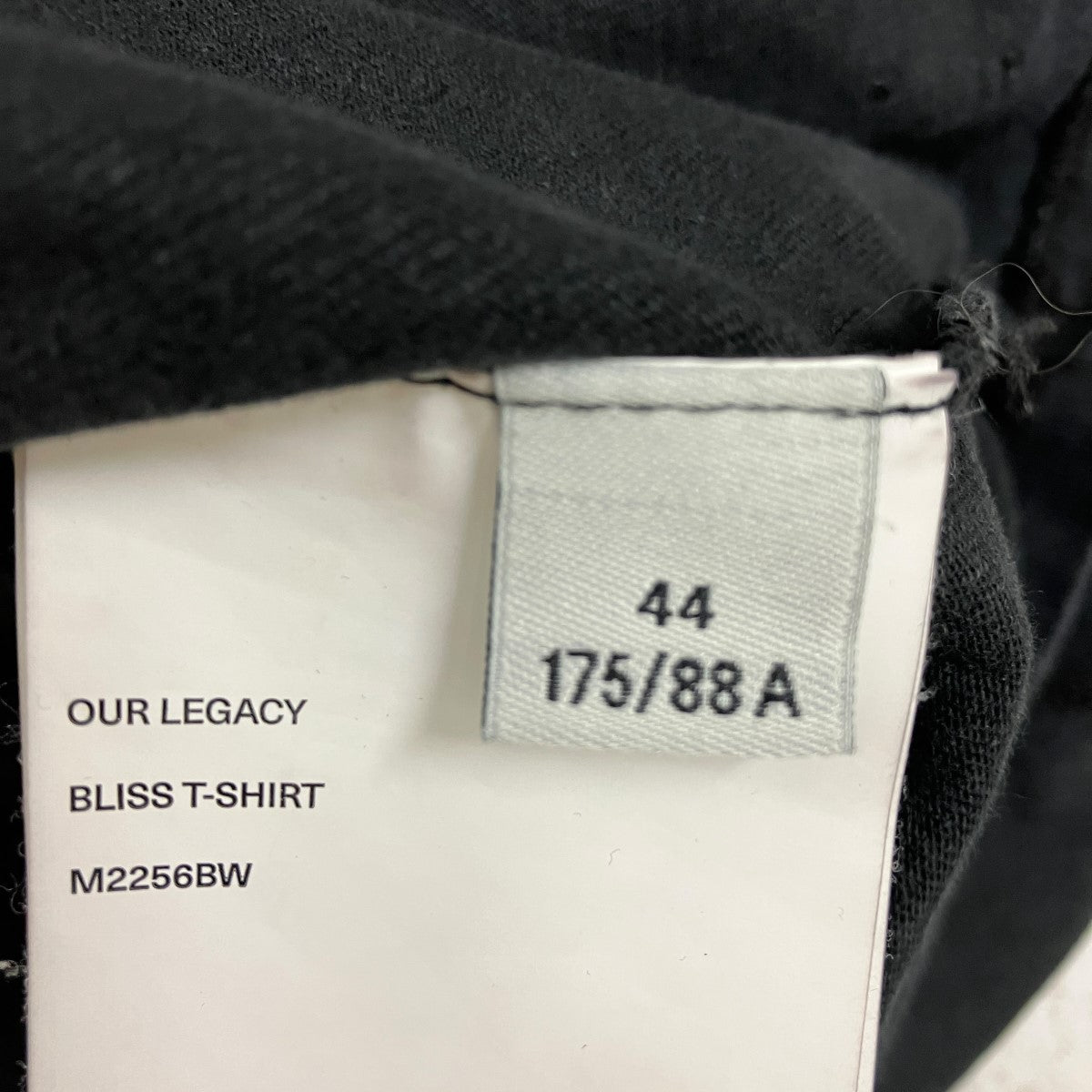 OUR LEGACY 25SSBLISS T-SHIRT 参考価格\36，300ウォッシュド加工TシャツM2256BW 古着・中古-6枚目のアイテム画像