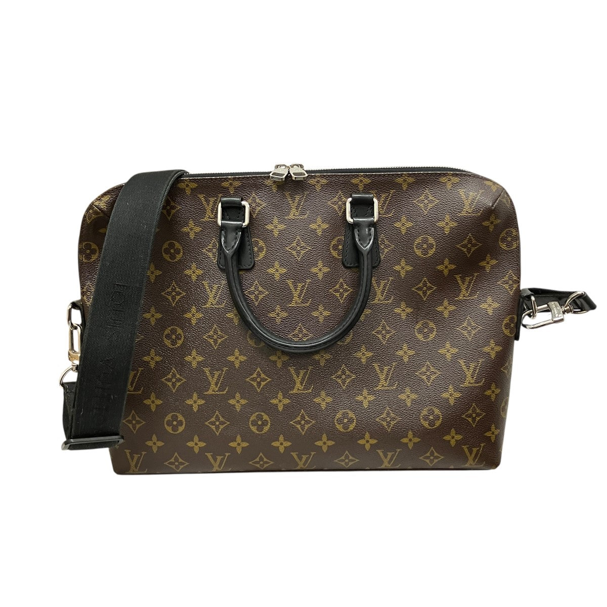 LOUIS VUITTON PDJ ポルト ドキュマン ジュール モノグラムマカサー2WAYビジネスショルダーバッグM40868 古着・中古-1枚目のアイテム画像