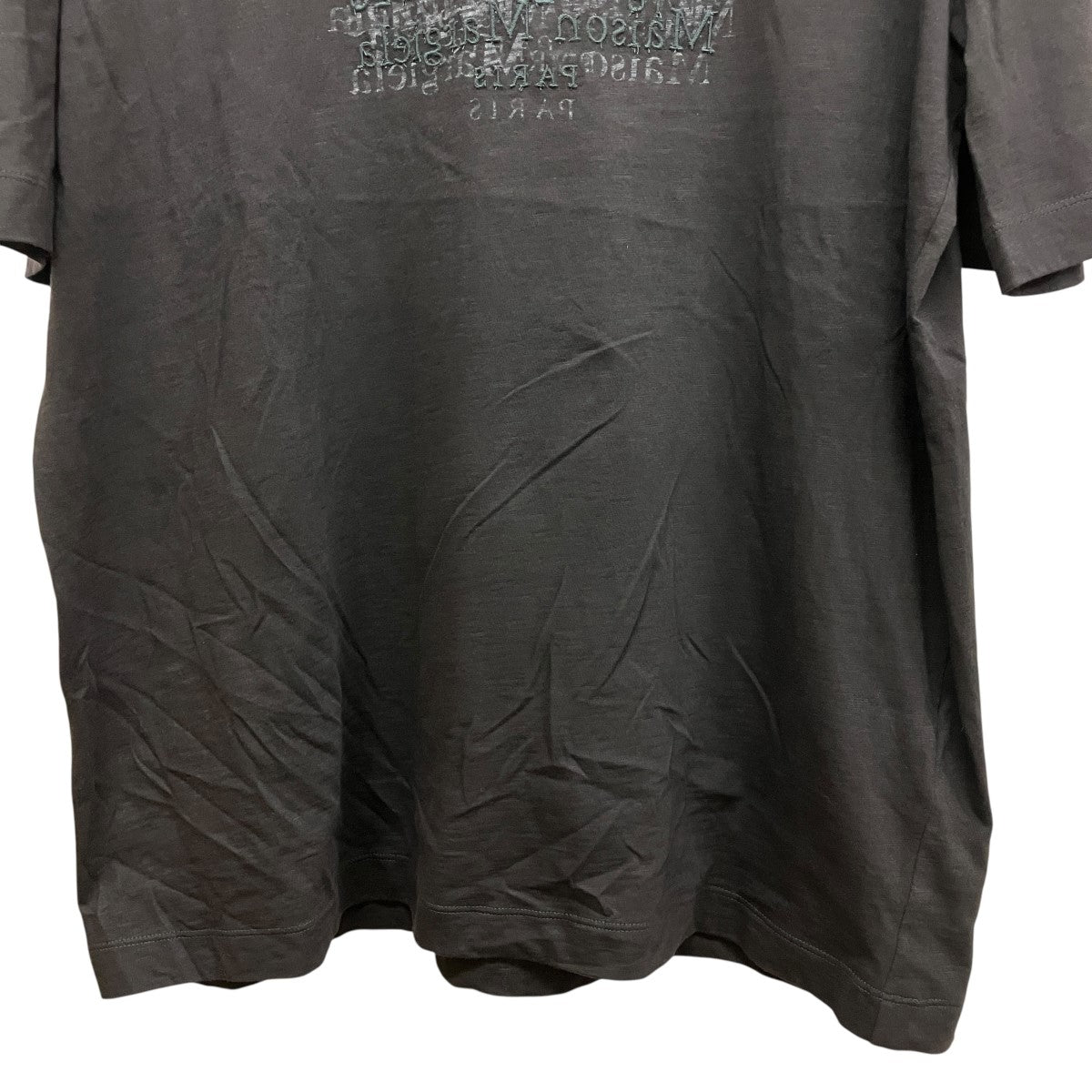 Maison Margiela 26SSナンバリング コットンTシャツ刺しゅうロゴプリントTシャツS50GC0730 古着・中古-4枚目のアイテム画像