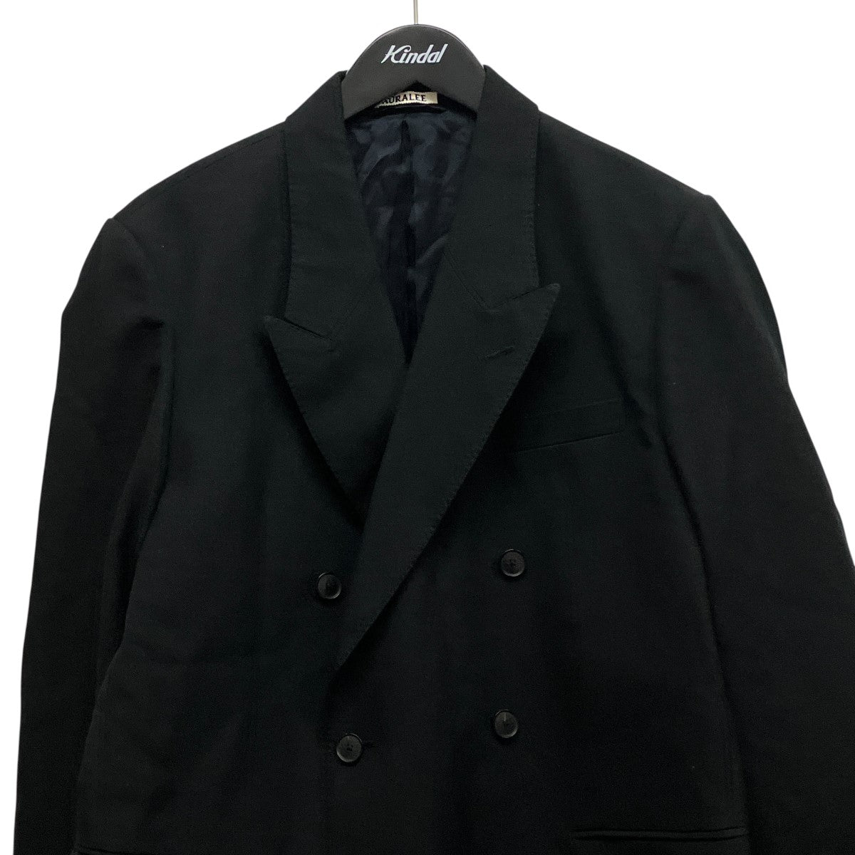 WOOL COTTON LINEN OX DOUBLE-BREASTED JACKETウールコットンリネンダブルブレストジャケットA26SJ01WO