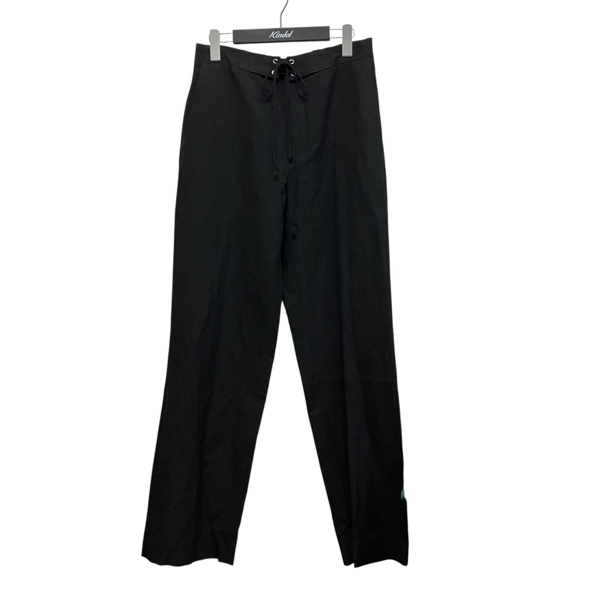 AURALEE Wool Cotton Linen OX Drawstring PantsドローストリングパンツA26SP02WO 古着・中古-1枚目のアイテム画像