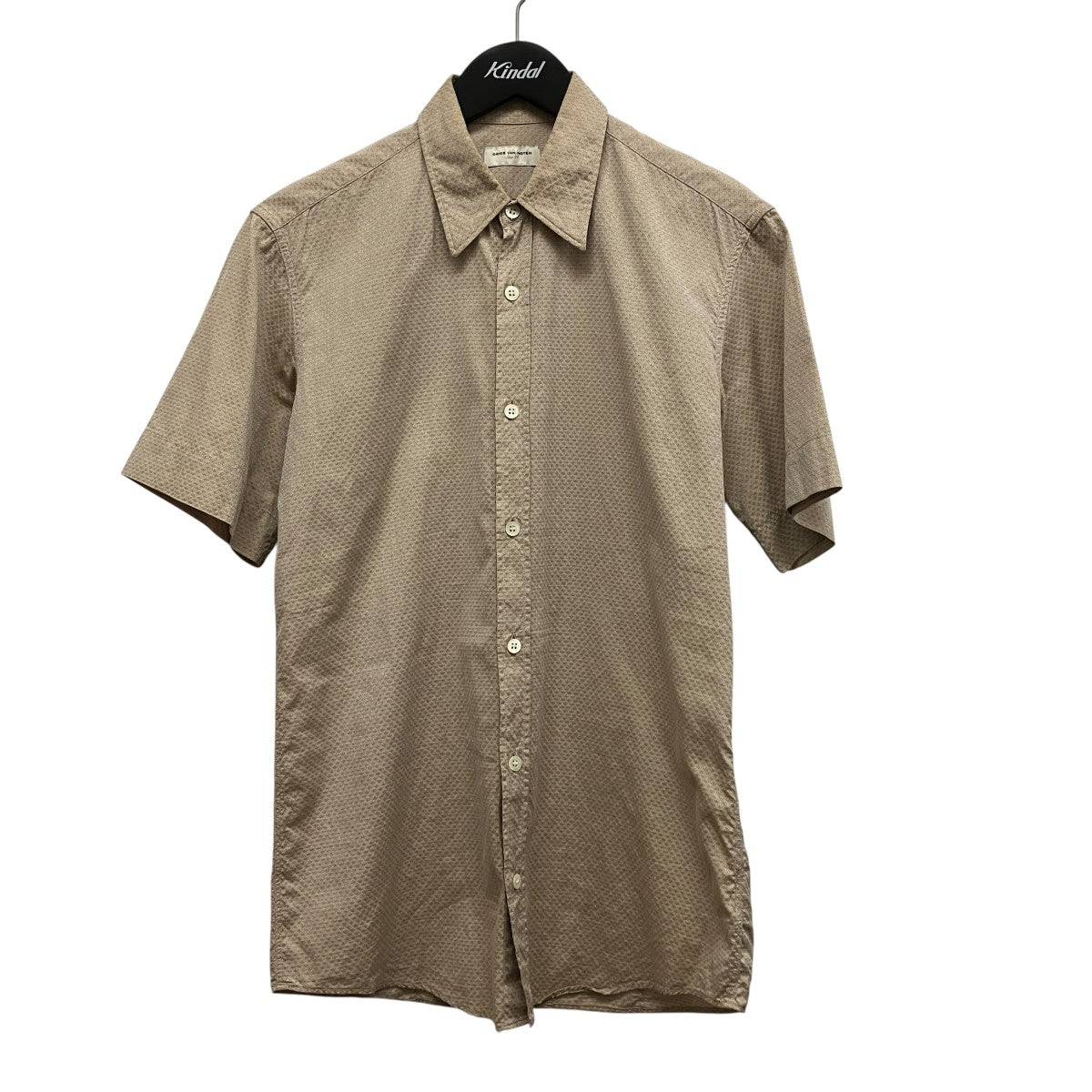 DRIES VAN NOTEN 総柄半袖シャツ1157-343-0131 古着・中古-1枚目のアイテム画像