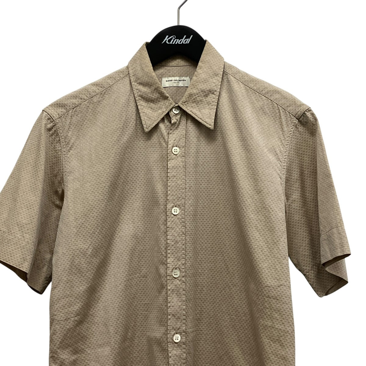 DRIES VAN NOTEN 総柄半袖シャツ1157-343-0131 古着・中古-3枚目のアイテム画像