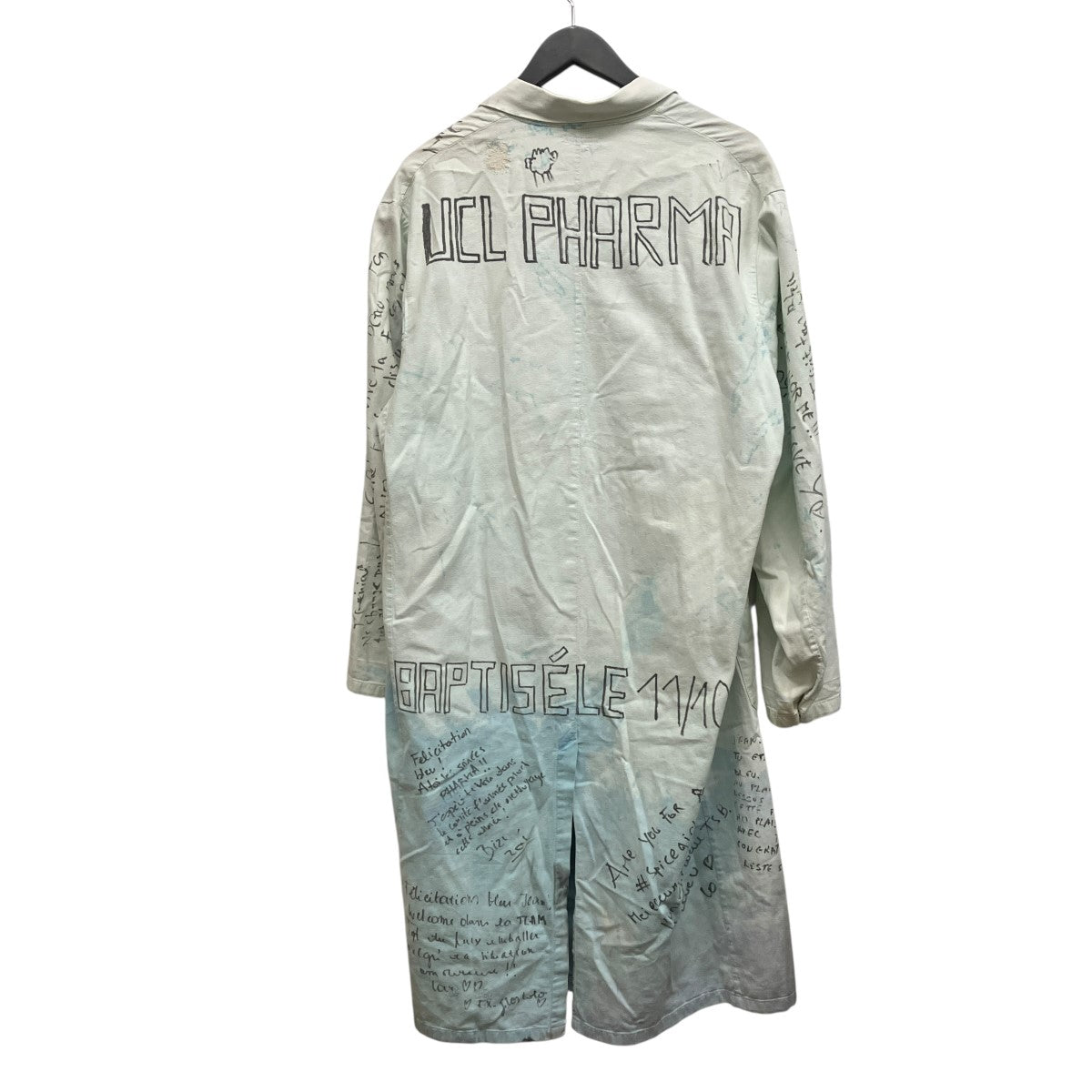 Sanfor 50s EURO VINTAGEハンドペイントメモリアルラボコート 古着・中古-2枚目のアイテム画像