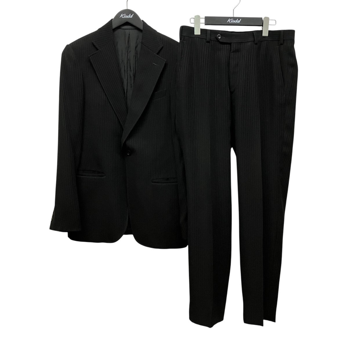 ARMANI COLLEZIONI ピンストライプセットアップ2B61VE 古着・中古-1枚目のアイテム画像