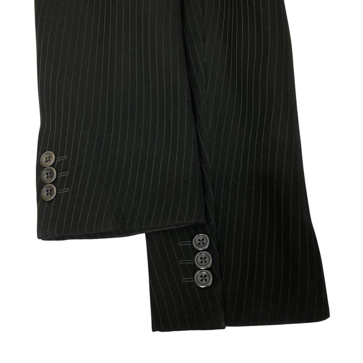 ARMANI COLLEZIONI ピンストライプセットアップ2B61VE 古着・中古-6枚目のアイテム画像