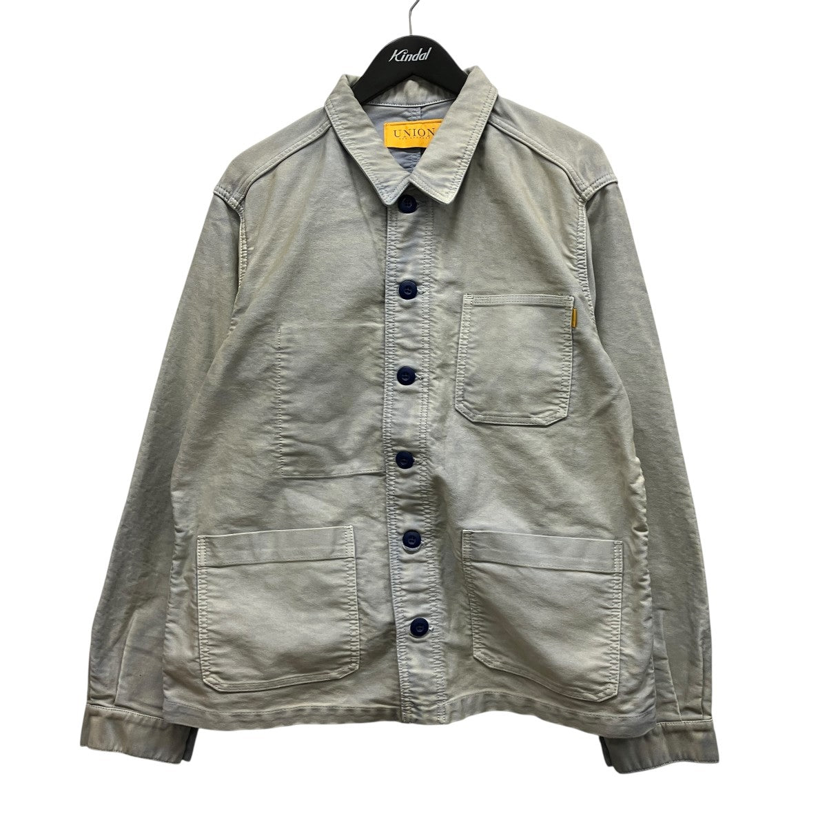 UNION Moleskin Chore JacketデニムカバーオールジャケットWJL-106 古着・中古-1枚目のアイテム画像