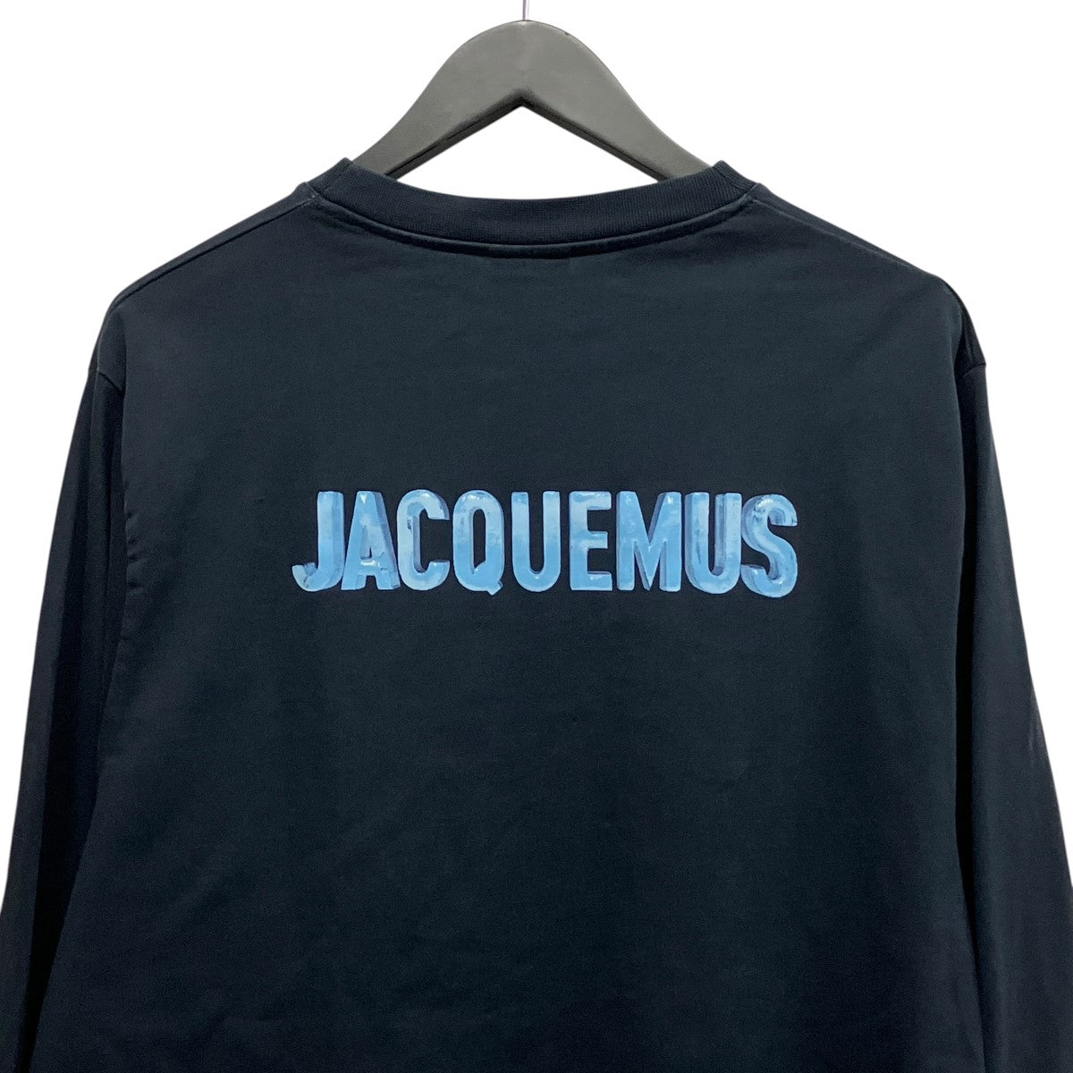 JACQUEMUS 長袖ロゴプリントTシャツ 古着・中古-3枚目のアイテム画像