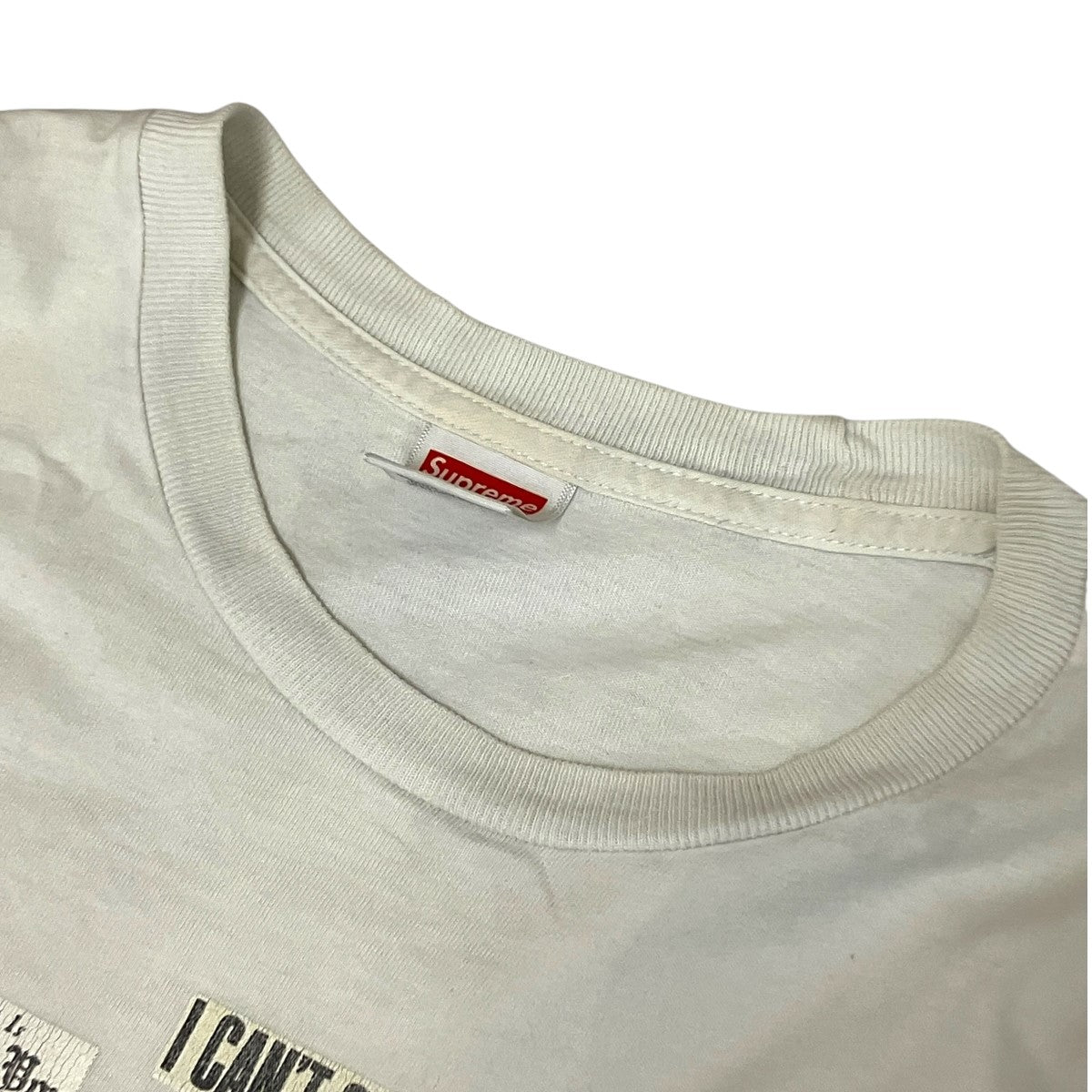 Supreme 18AWCutouts TeeロゴプリントTシャツ 古着・中古-6枚目のアイテム画像
