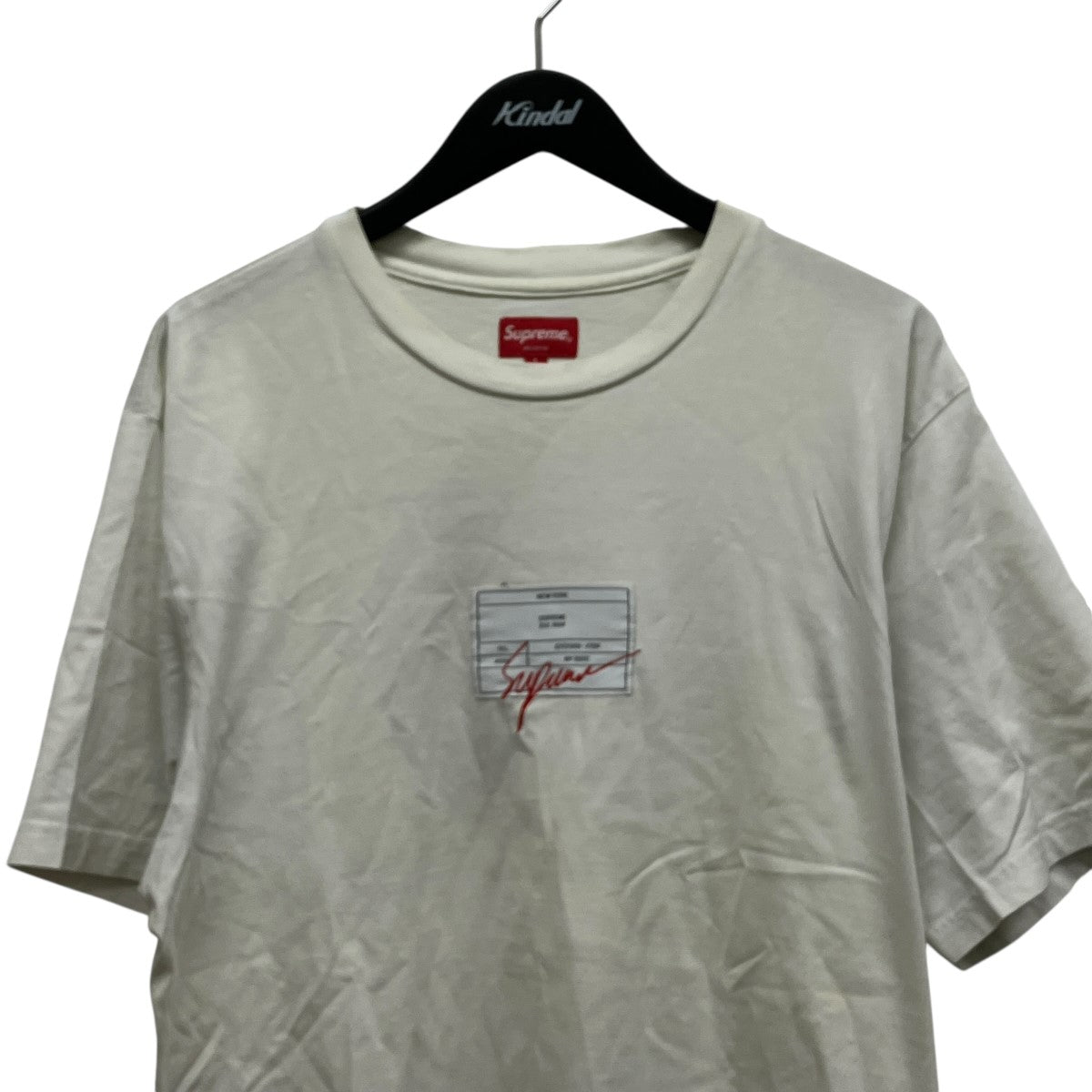 Supreme 21SSSignature Label S S TopロゴプリントTシャツ 古着・中古-3枚目のアイテム画像