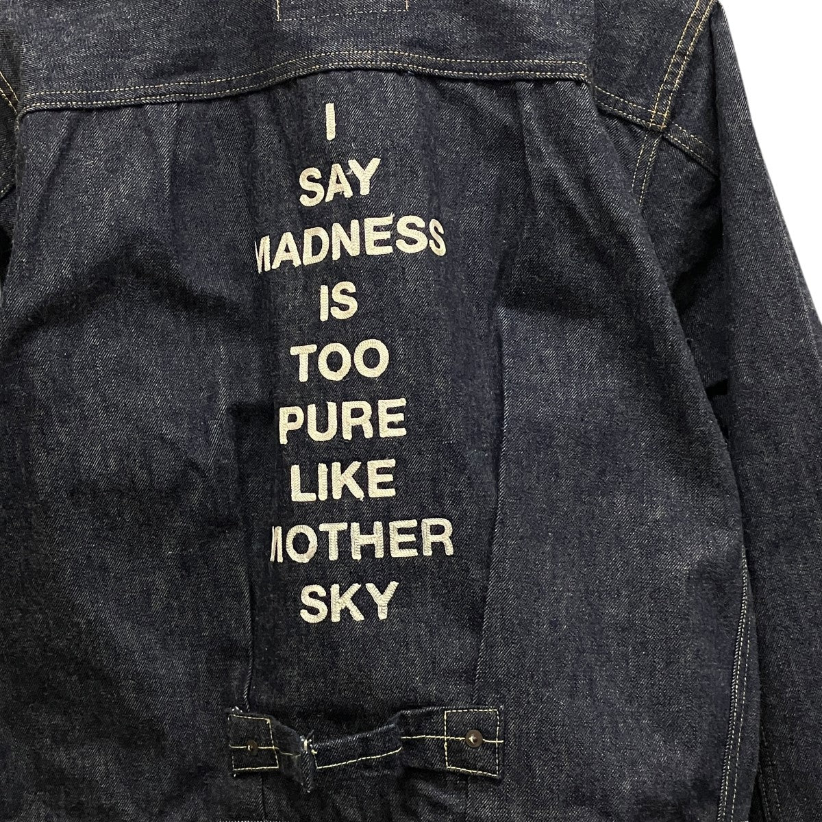 LEVI’S×UNDERCOVER 17SSTYPE 1 カスタマイズトラッカージャケット刺しゅうデニムジャケットPC9-39346-0000 古着・中古-5枚目のアイテム画像