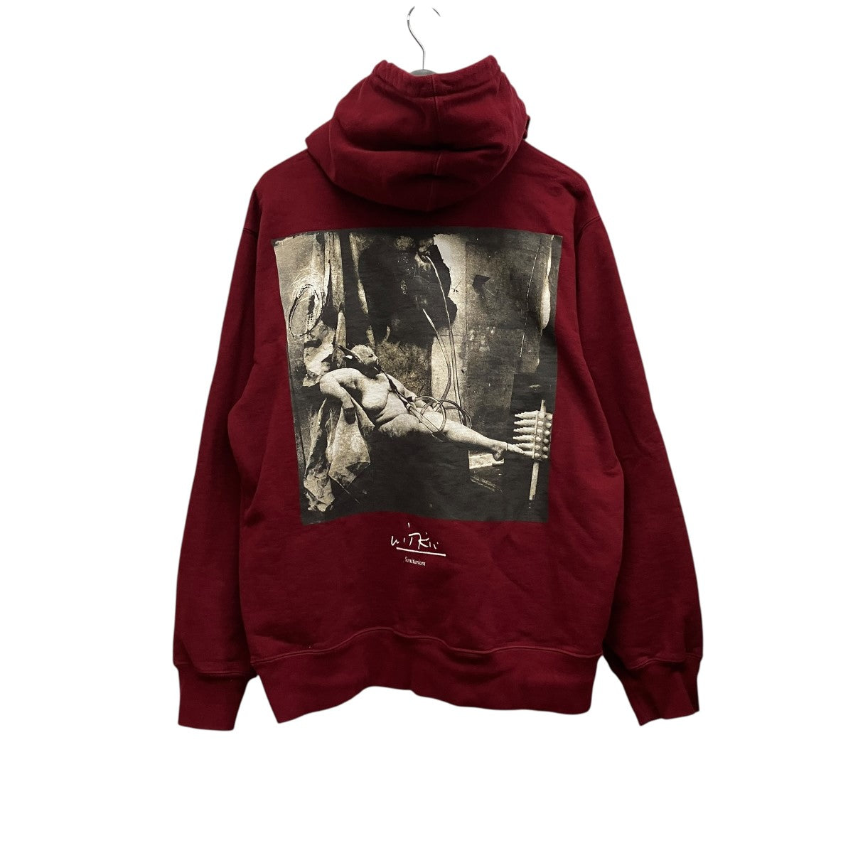 Supreme×Joel Peter Witkin 20AWSanitarium Hooded Sweatshirtフーデットバックプリントパーカー 古着・中古-1枚目のアイテム画像