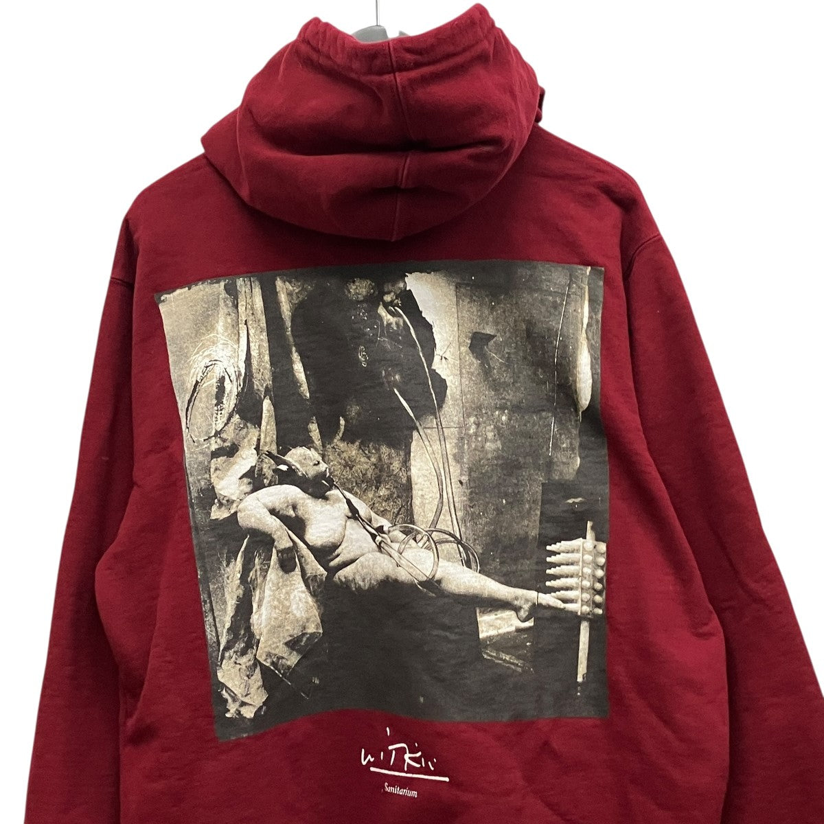 Supreme×Joel Peter Witkin 20AWSanitarium Hooded Sweatshirtフーデットバックプリントパーカー 古着・中古-3枚目のアイテム画像
