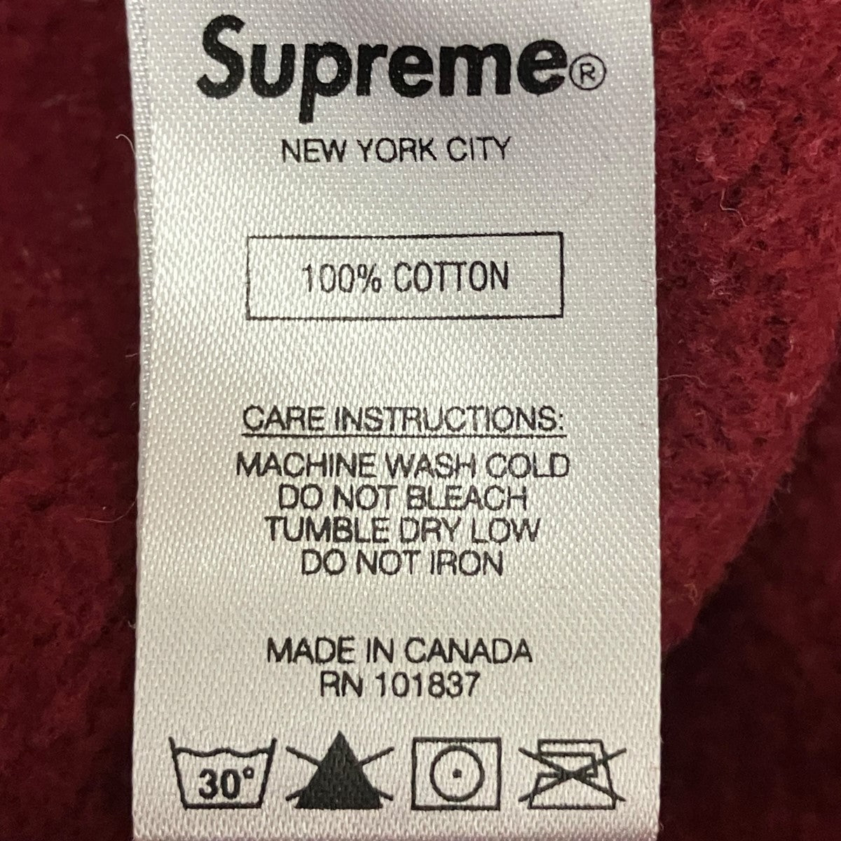 Supreme×Joel Peter Witkin 20AWSanitarium Hooded Sweatshirtフーデットバックプリントパーカー 古着・中古-6枚目のアイテム画像