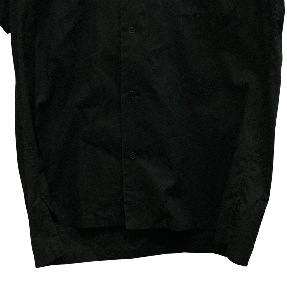YOHJI YAMAMOTO オープンカラー半袖シャツHO-B72-056 古着・中古-4枚目のアイテム画像