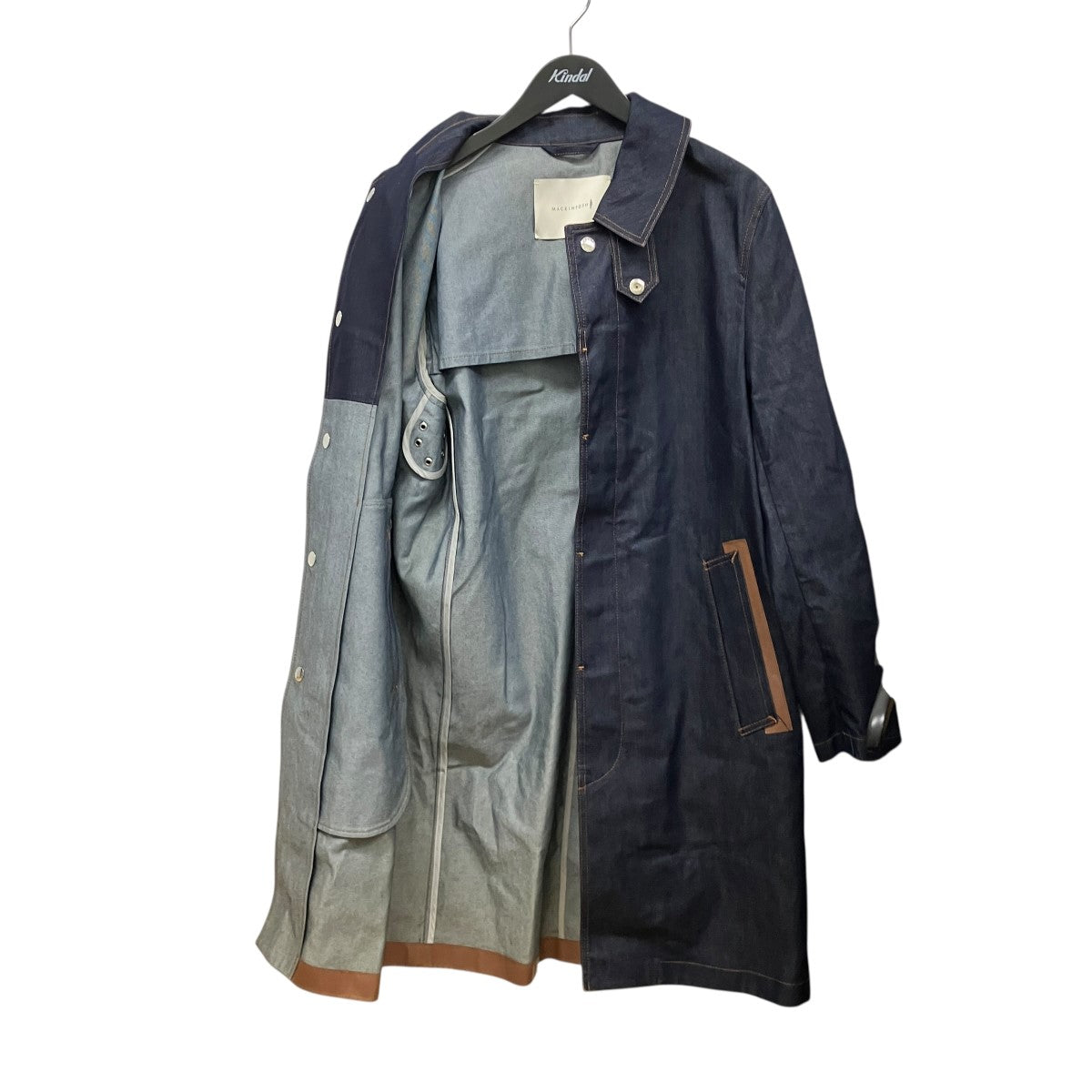 MACKINTOSH デニムステンカラーコートD-MC001 古着・中古-3枚目のアイテム画像