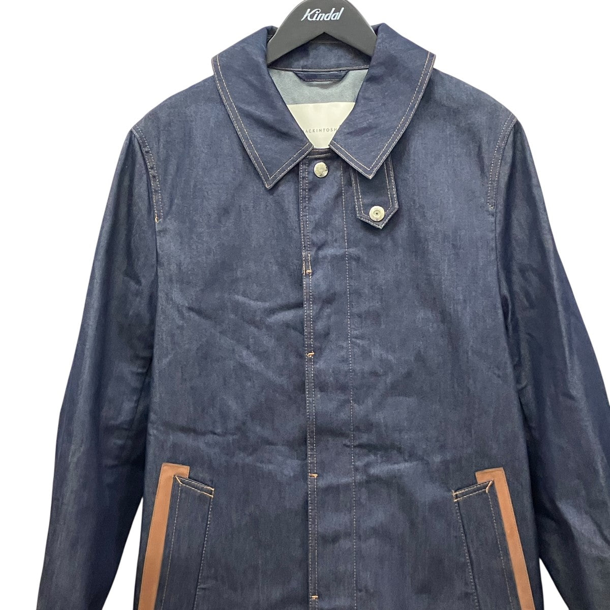 MACKINTOSH デニムステンカラーコートD-MC001 古着・中古-4枚目のアイテム画像