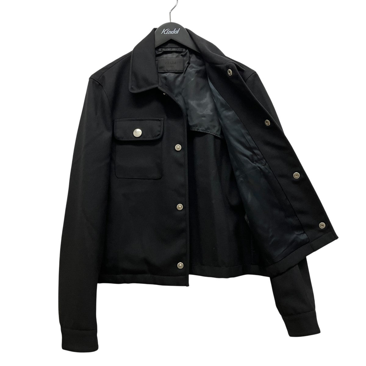 PRADA 14SSコットンボタンジャケットUGY528 古着・中古-5枚目のアイテム画像
