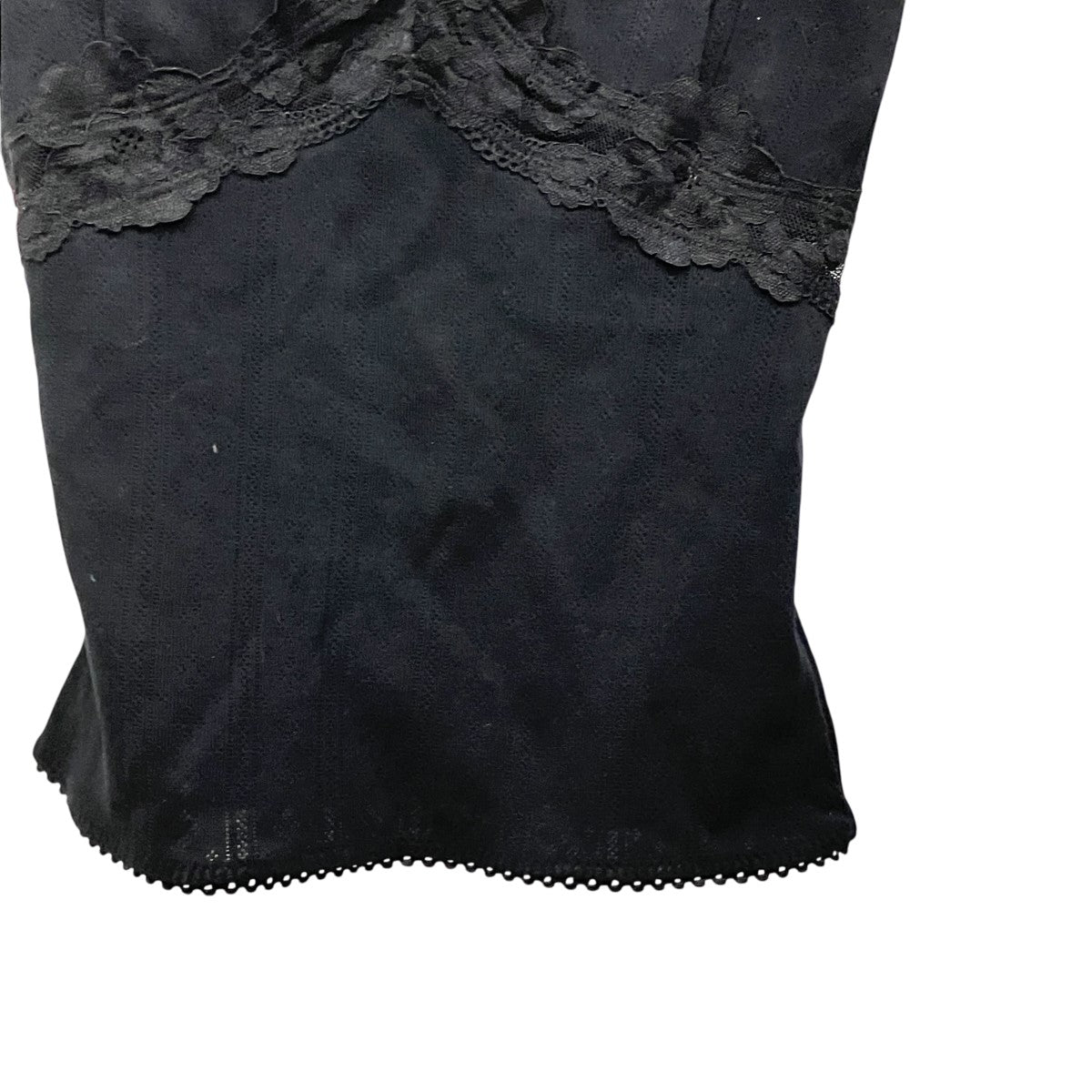 PRANK PROJECT Eyelet Lace Cup-In Camiレース切り替えキャミソール31261415907 古着・中古-4枚目のアイテム画像