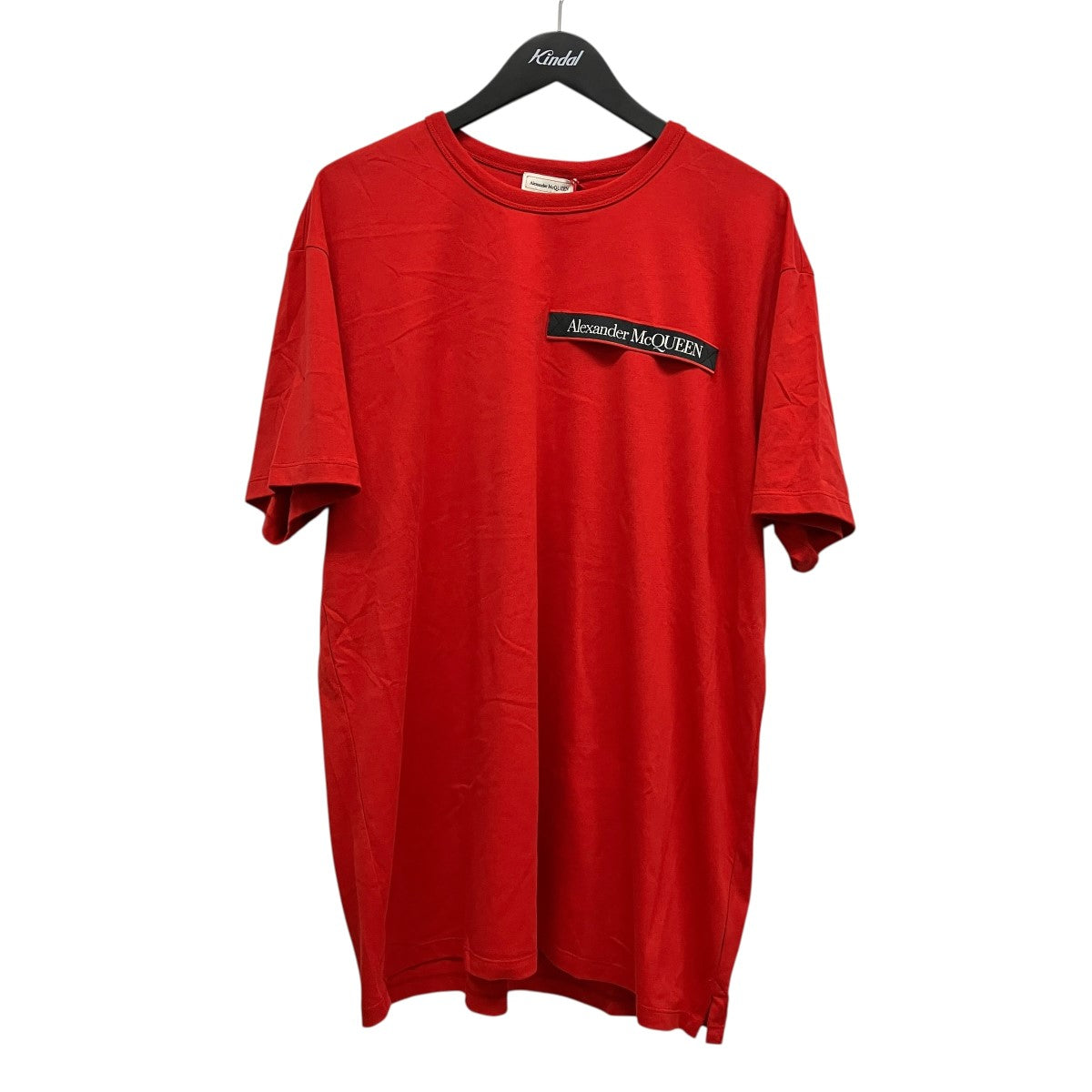 ロゴパッチTシャツQSX74