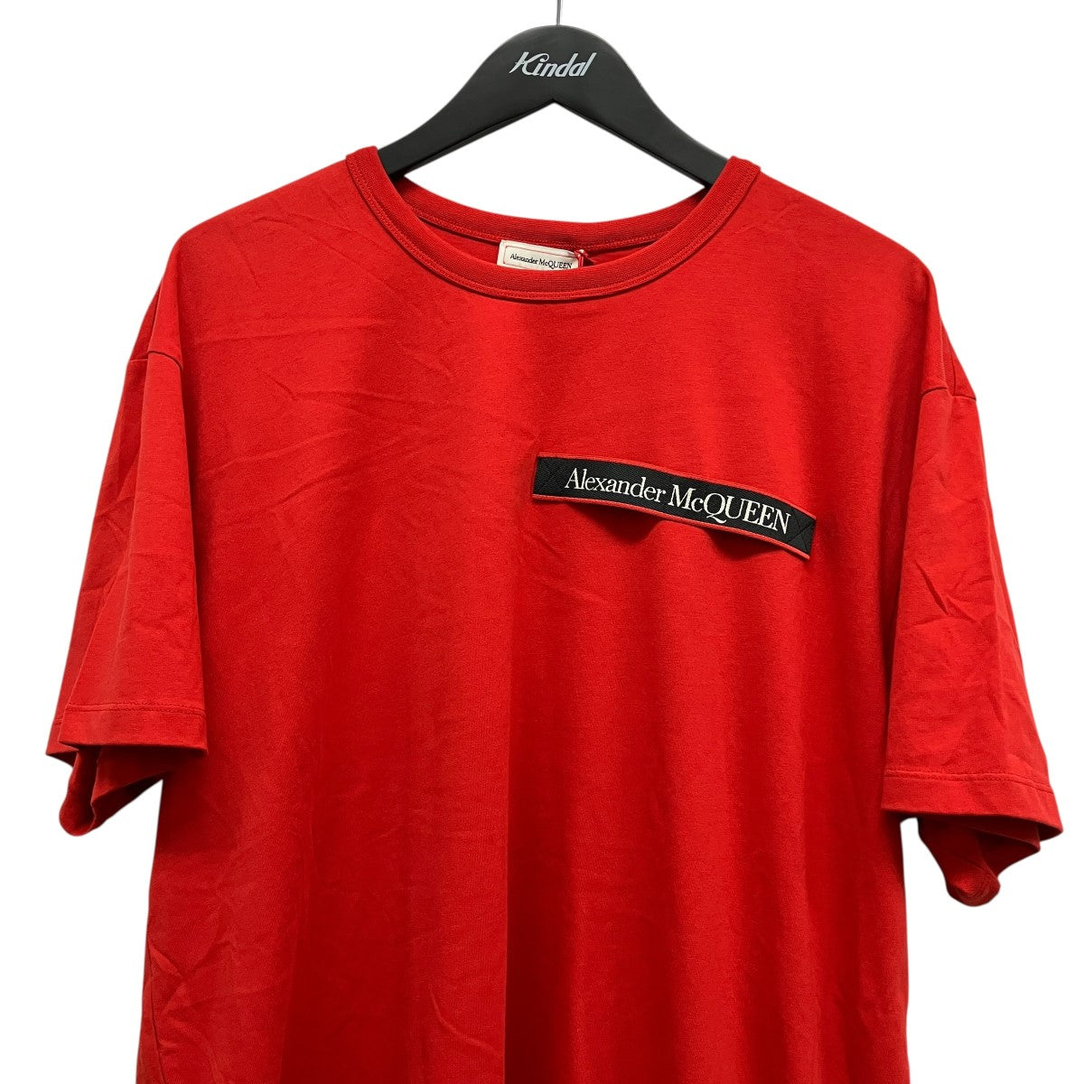 ロゴパッチTシャツQSX74