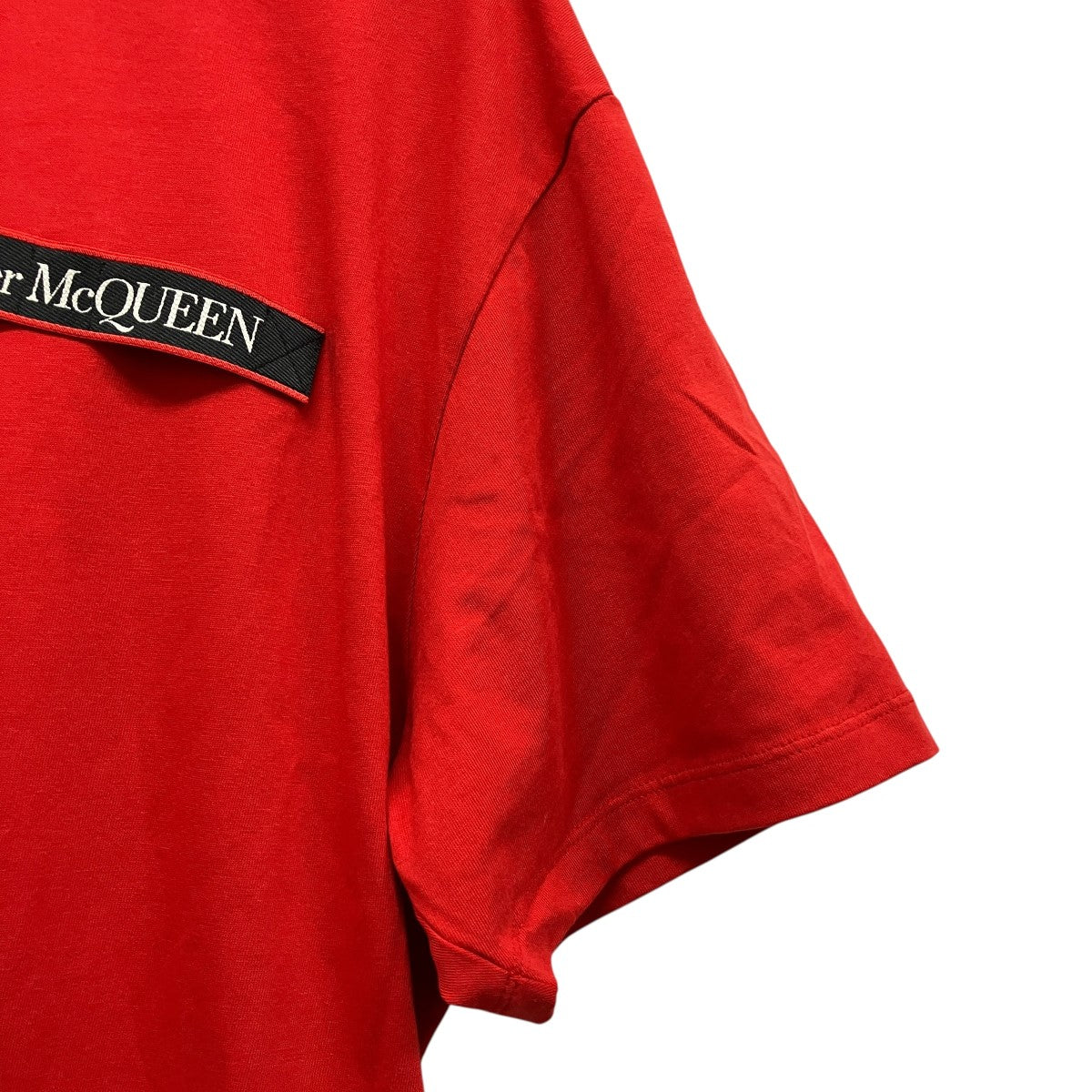 ロゴパッチTシャツQSX74