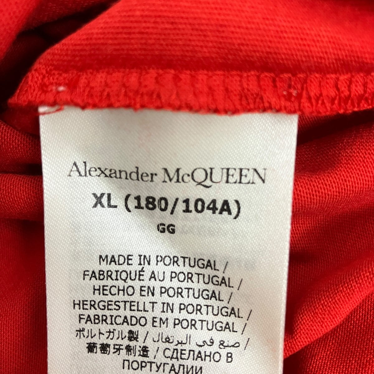 ロゴパッチTシャツQSX74