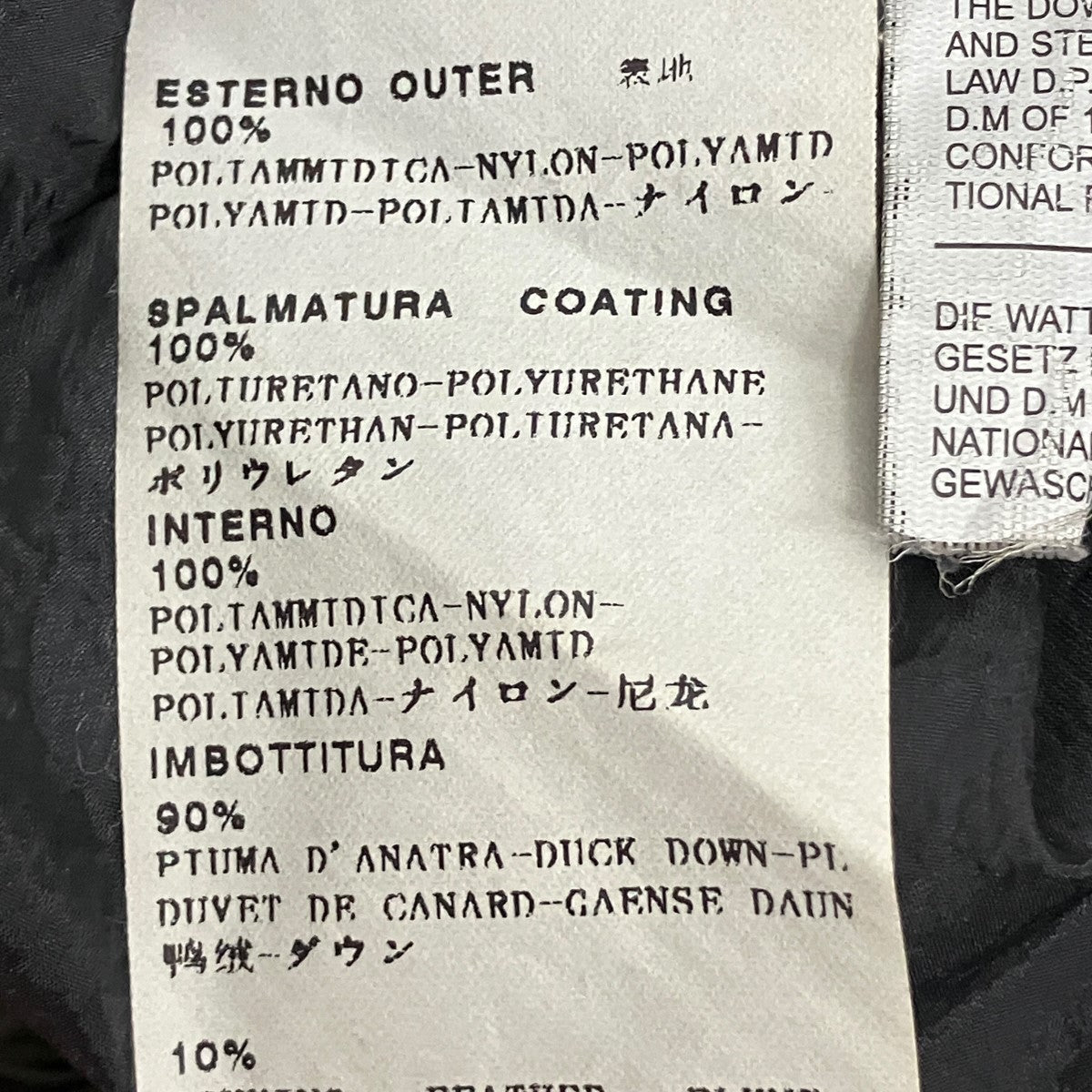 11AWarment Dyed Downロゴパッチダウンベスト