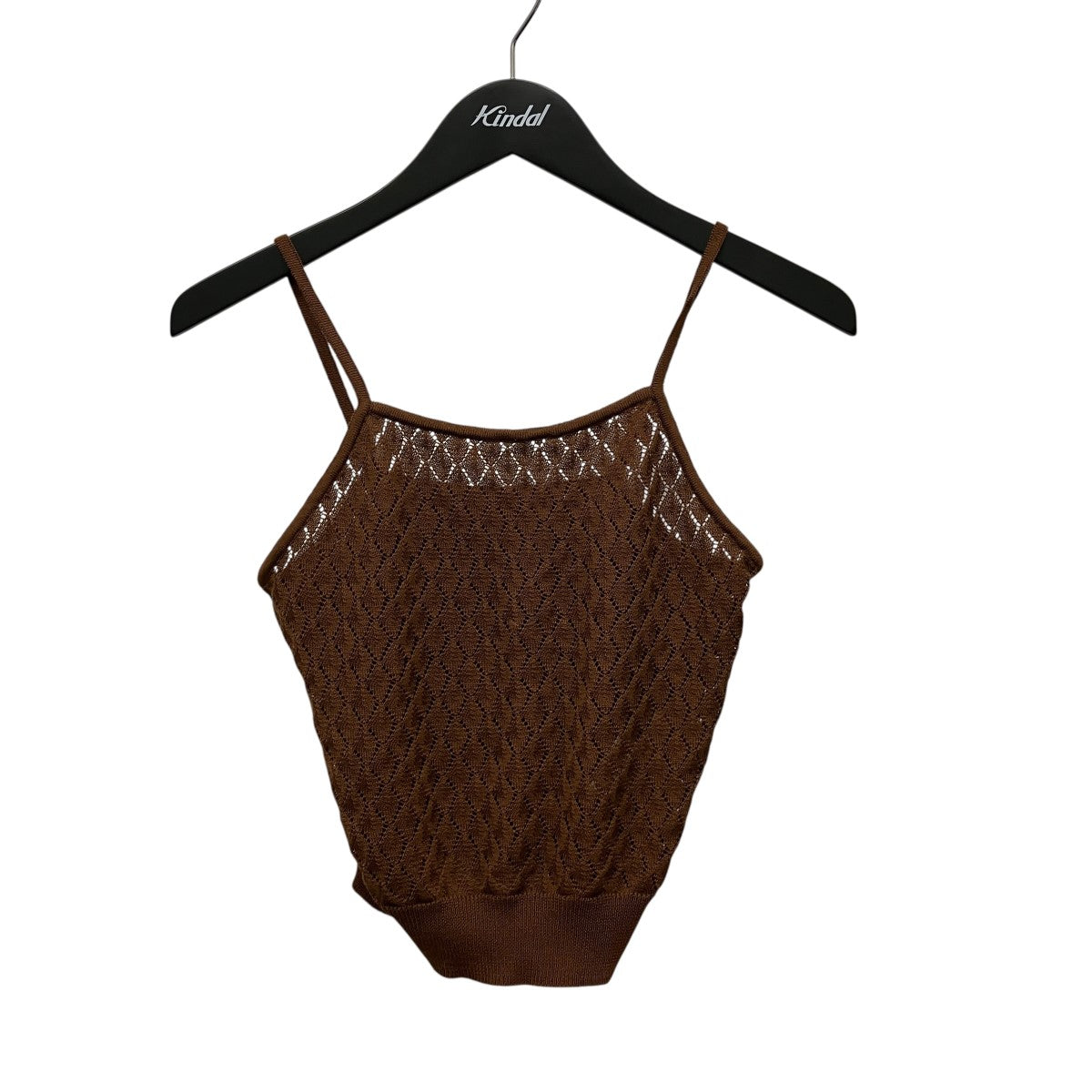 Ernie Palo 26SSOpen Work Knit CamisoleメッシュニットキャミソールEP11FKN02 古着・中古-1枚目のアイテム画像
