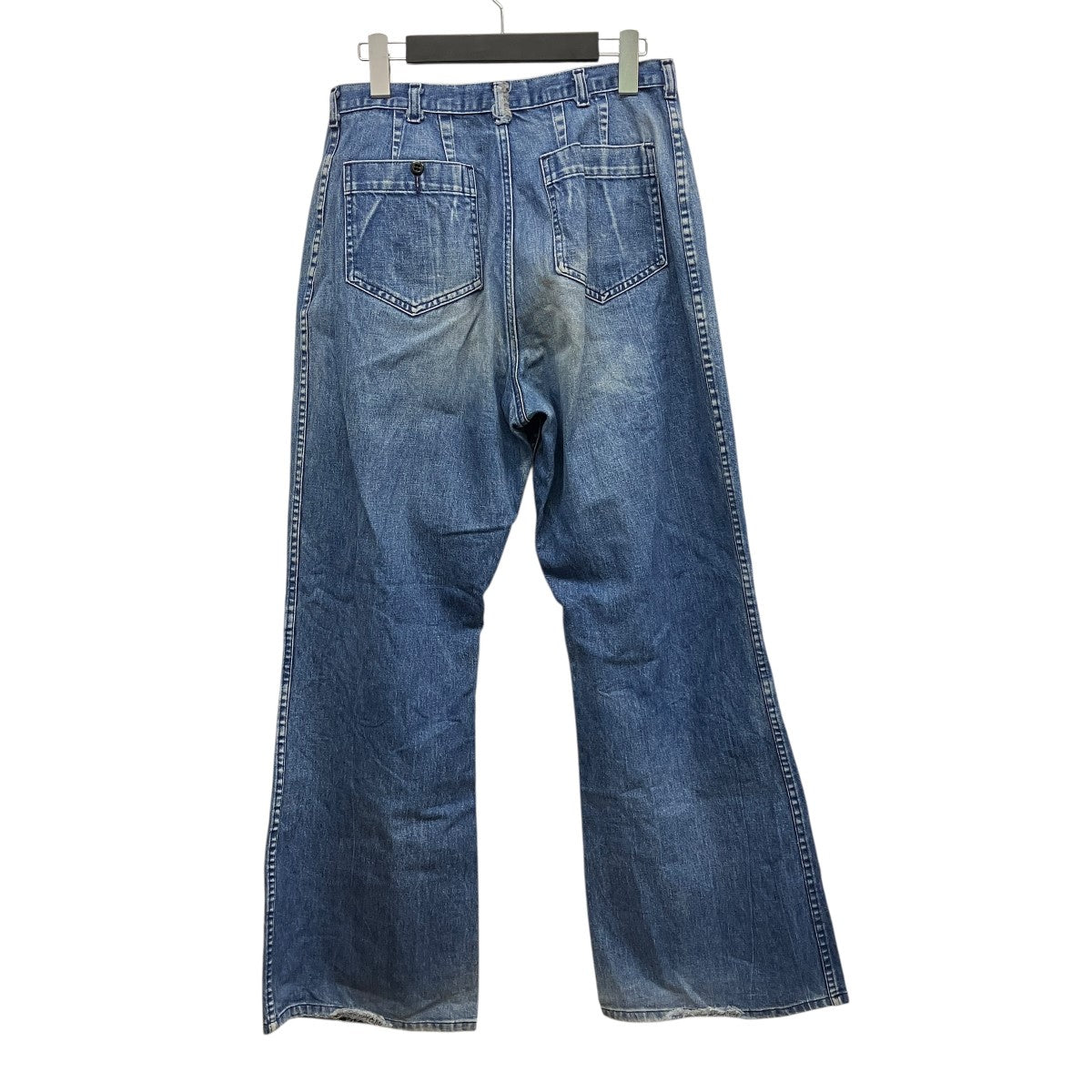 U’S NAVY 90s DENIM-TYPE2ベルボトムデニムパンツ8410-01-182-3905 古着・中古-2枚目のアイテム画像
