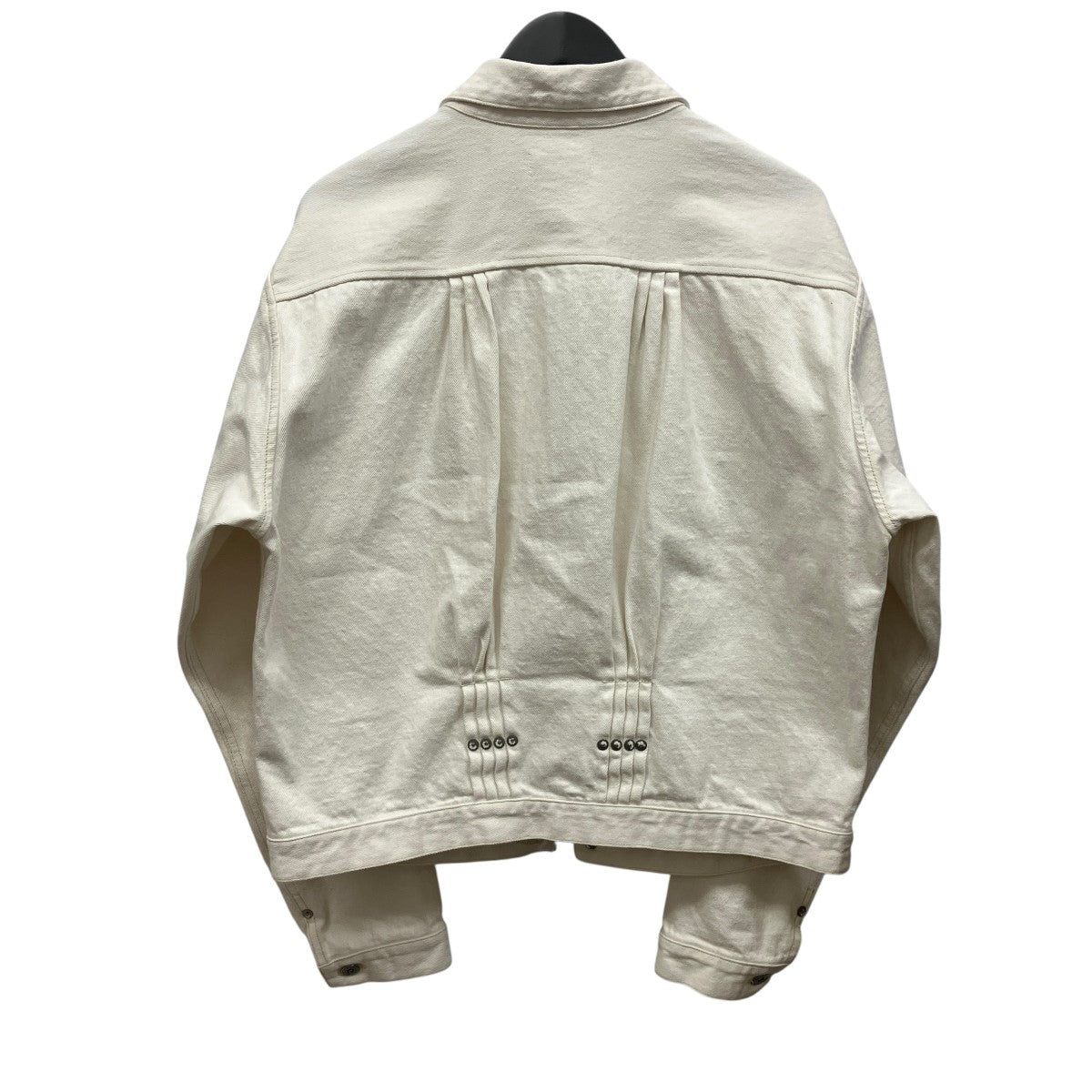 26SS恵比寿直営限定-1周年記念 E．FRANK (Pleated Tracker Jacket)デニムジャケットNE-4601B18